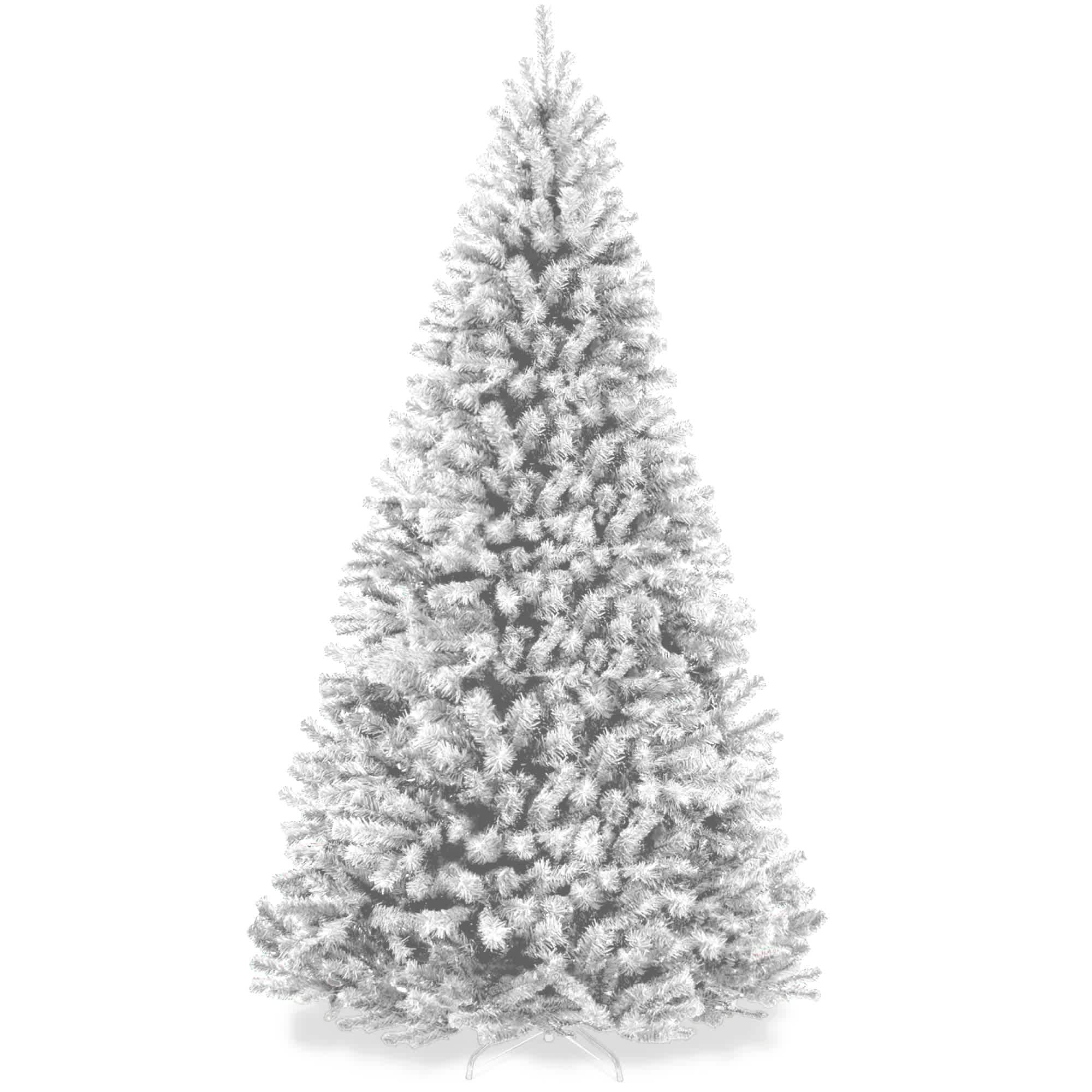Best Choice Products SKY10377 Artificial Christmas Tree Premium Unlit Spruce Design Dense Branches – White Spruce
