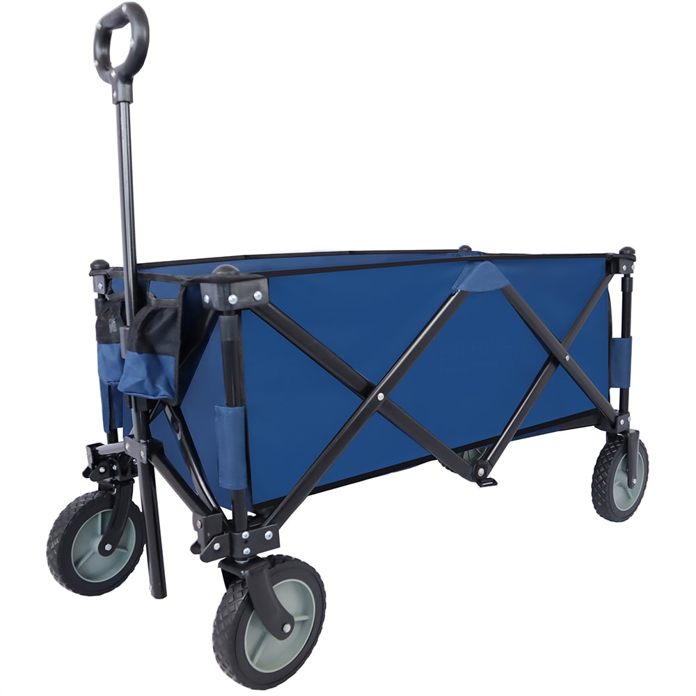 Sunrinx 6-cu ft Steel Folding Yard Cart in the Yard Carts department at ...