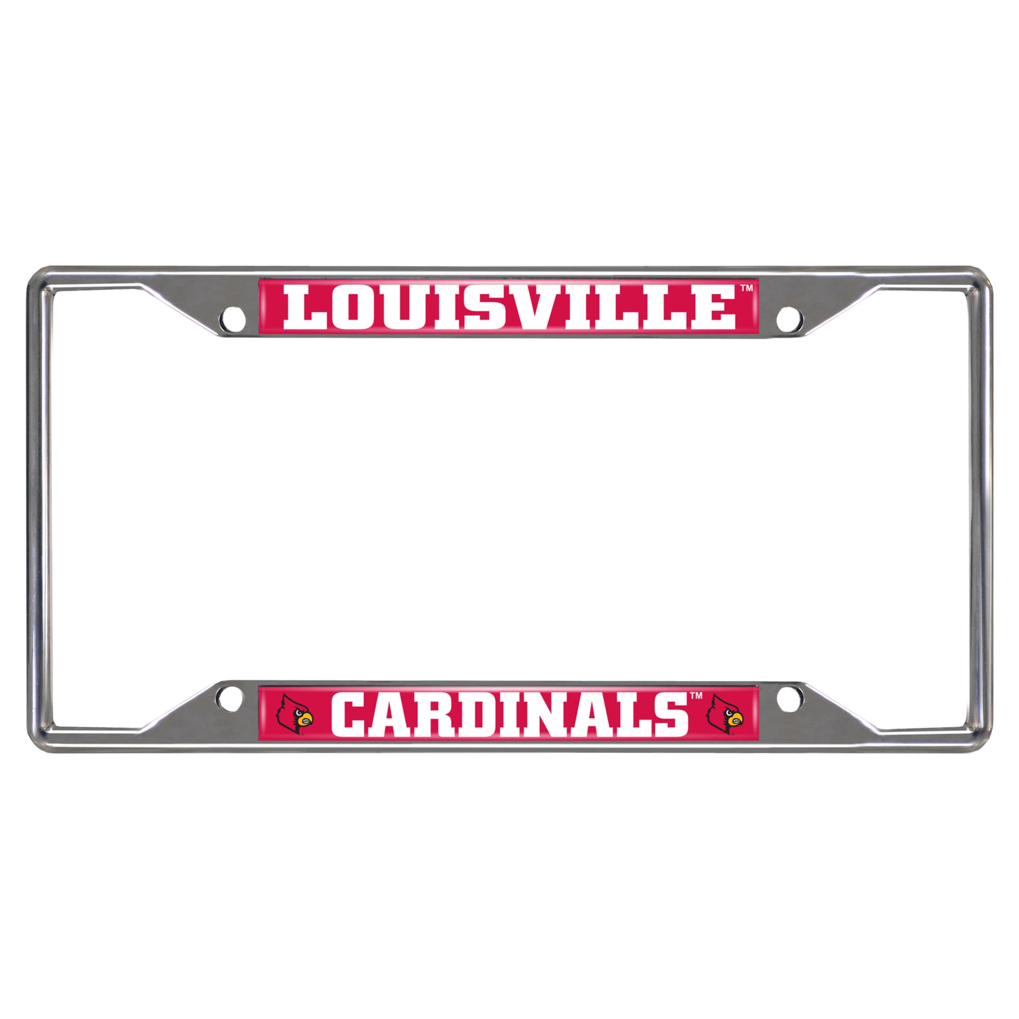 FANMATS Louisville Cardinals NCAA License Plate Frame at