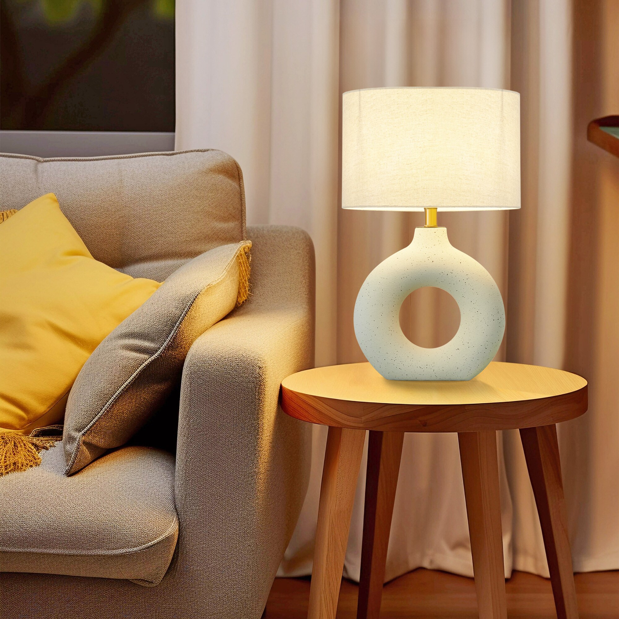 Lanmate LP-TB-12-WHITE Table-Lamps - View #3
