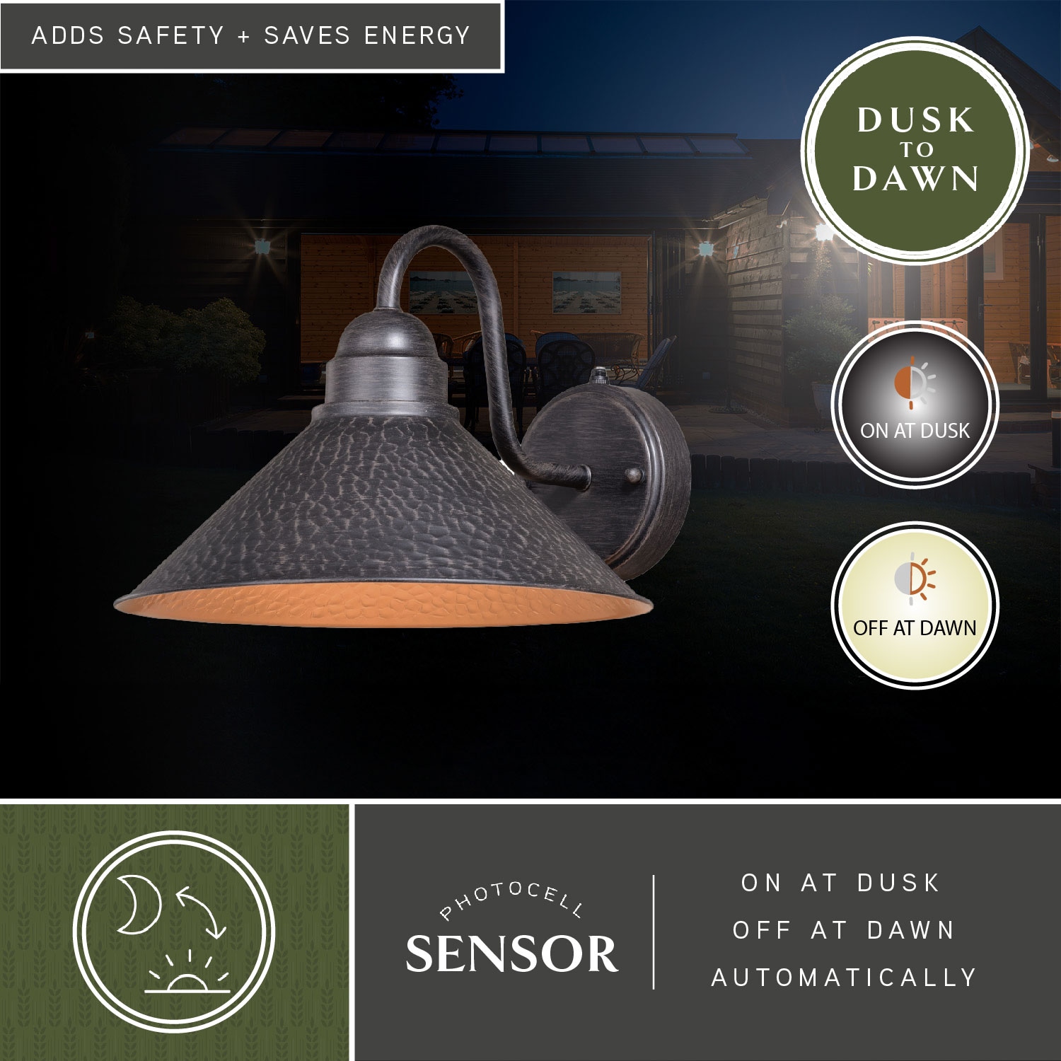 Cascadia T0350 Outdoor-Wall-Lighting - View #2