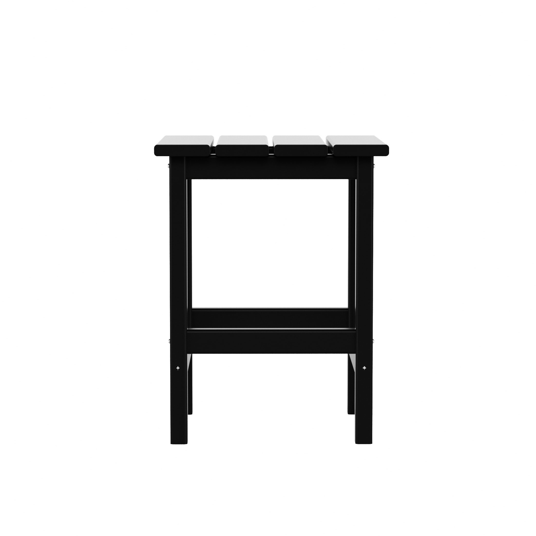 Westin Durable Black HDPE Outdoor Patio Side Table