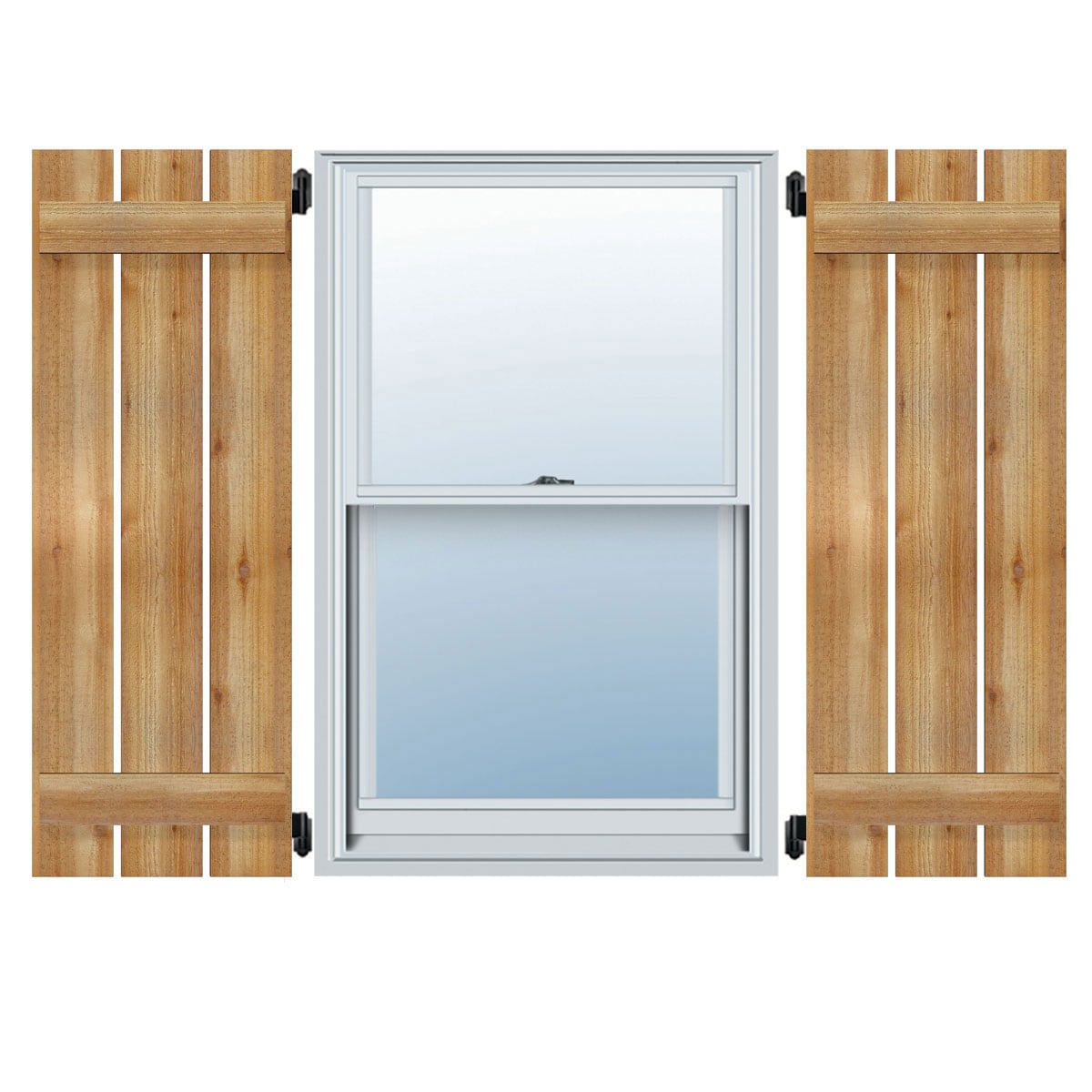 Ekena Millwork RWB18X032CGP Exterior-Shutters - View #2