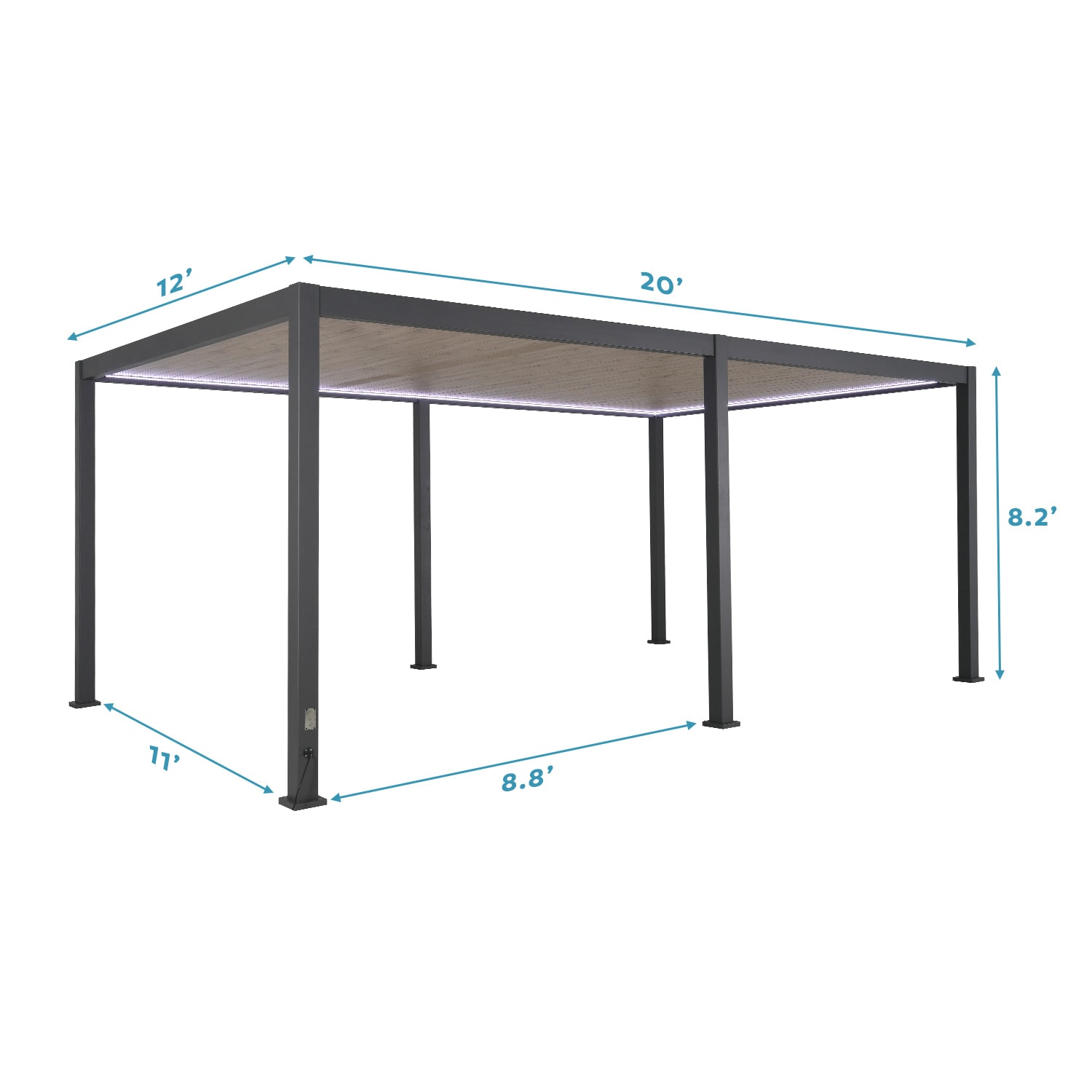 Mirador USSRPG2500156 Wood-Resin-Gazebos - View #4