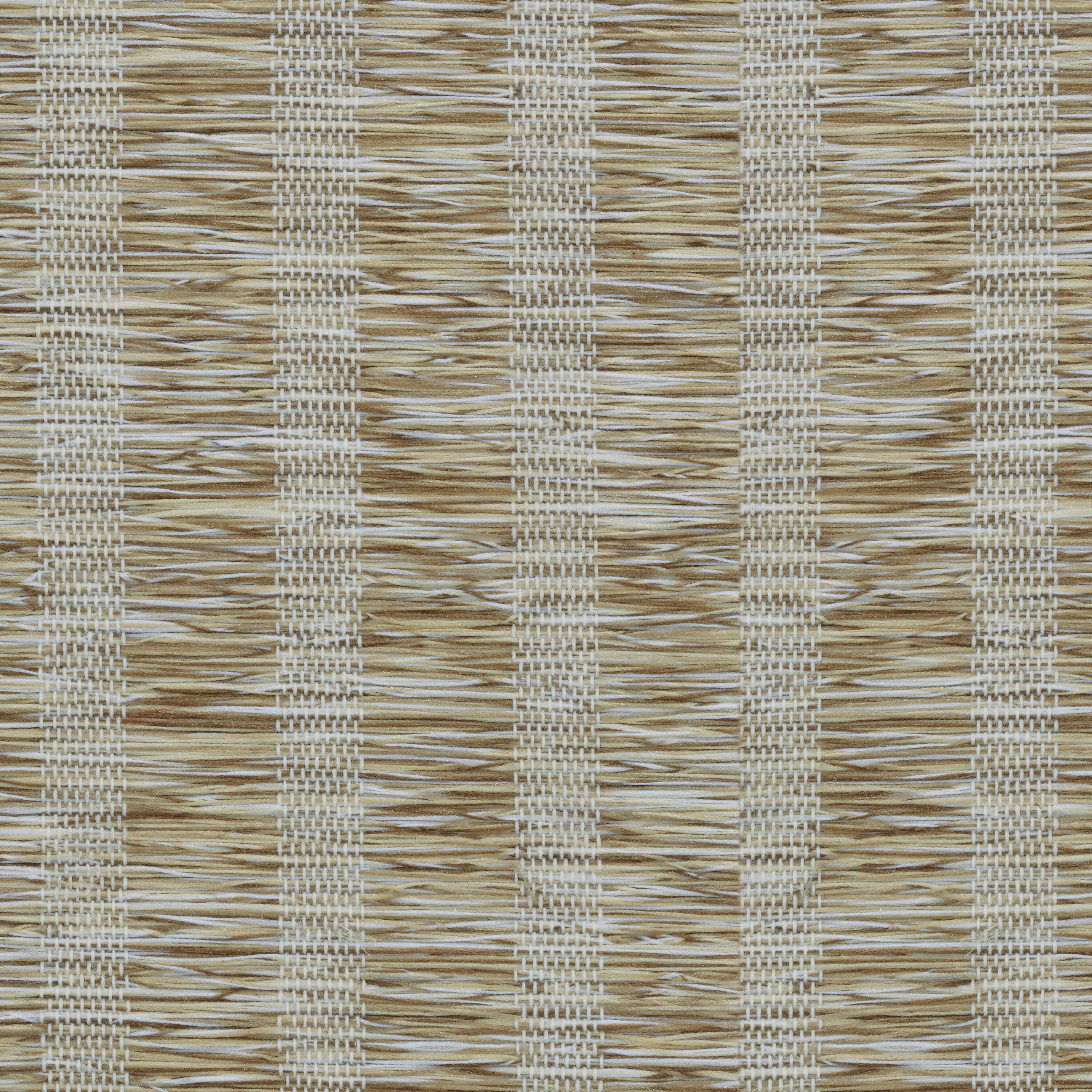 LEVOLOR 507101 Lemongrass Stripe Mocha Polyester Roller shade swatch