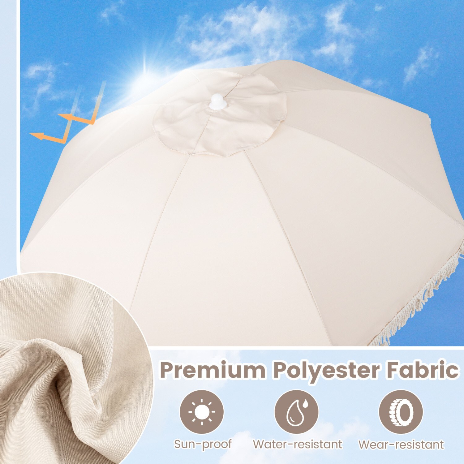 LIVIZA TDS12795WH Umbrellas-2 - View #4