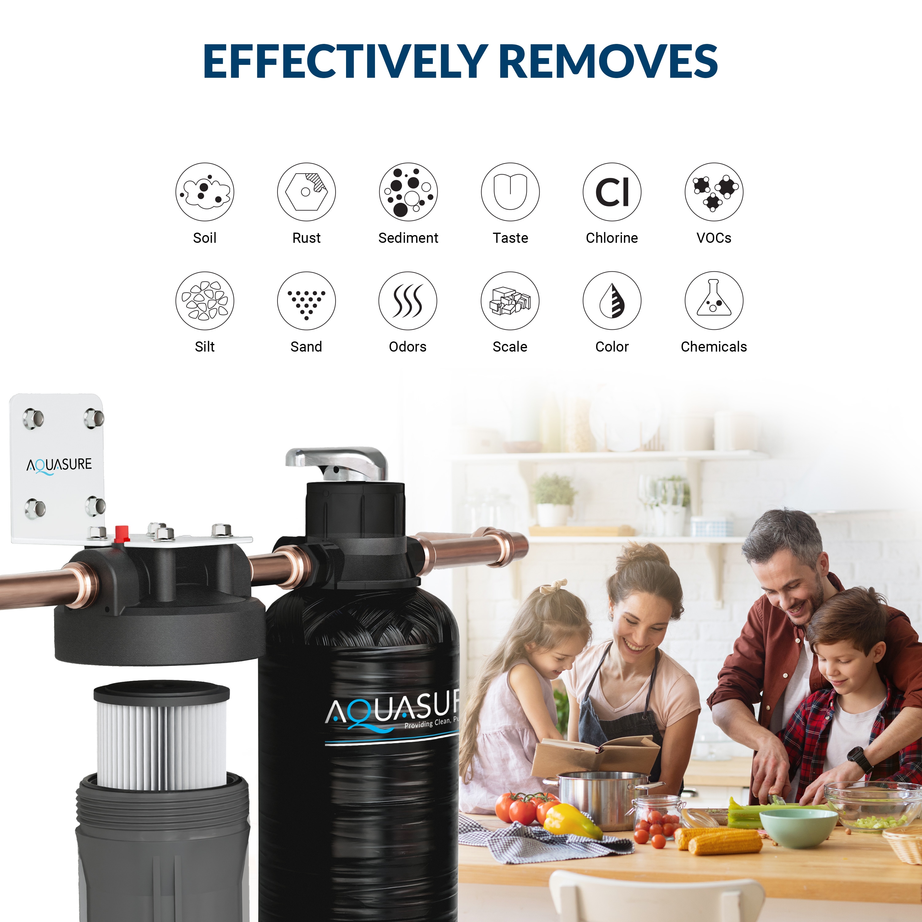 AQUASURE AS-FP-LITE-HL Whole-House-Filtration-Systems - View #4