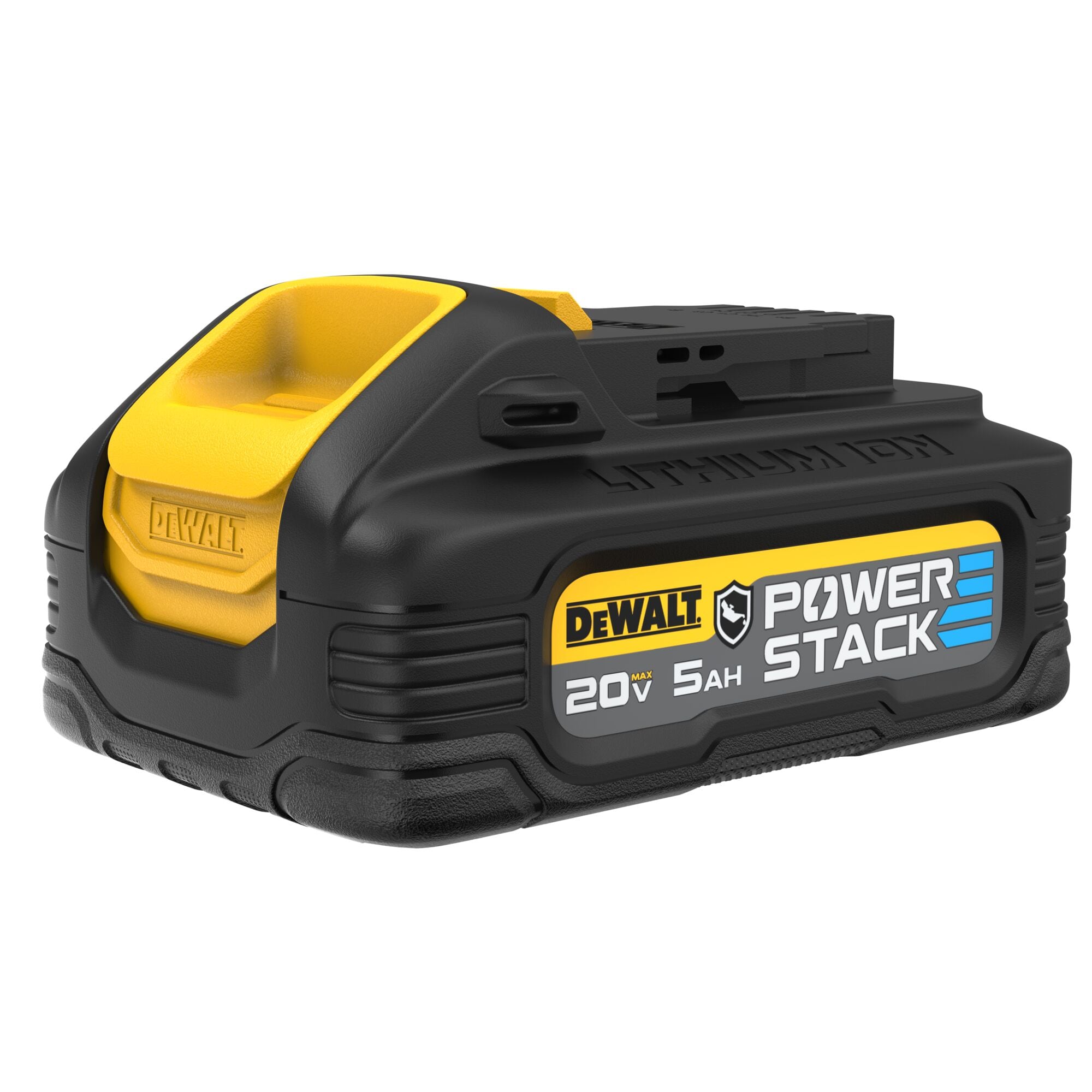 DEWALT POWERSTACK 20-V 1.7 Amp-Hour; Lithium-ion Battery in the Power Tool  Batteries & Chargers department at