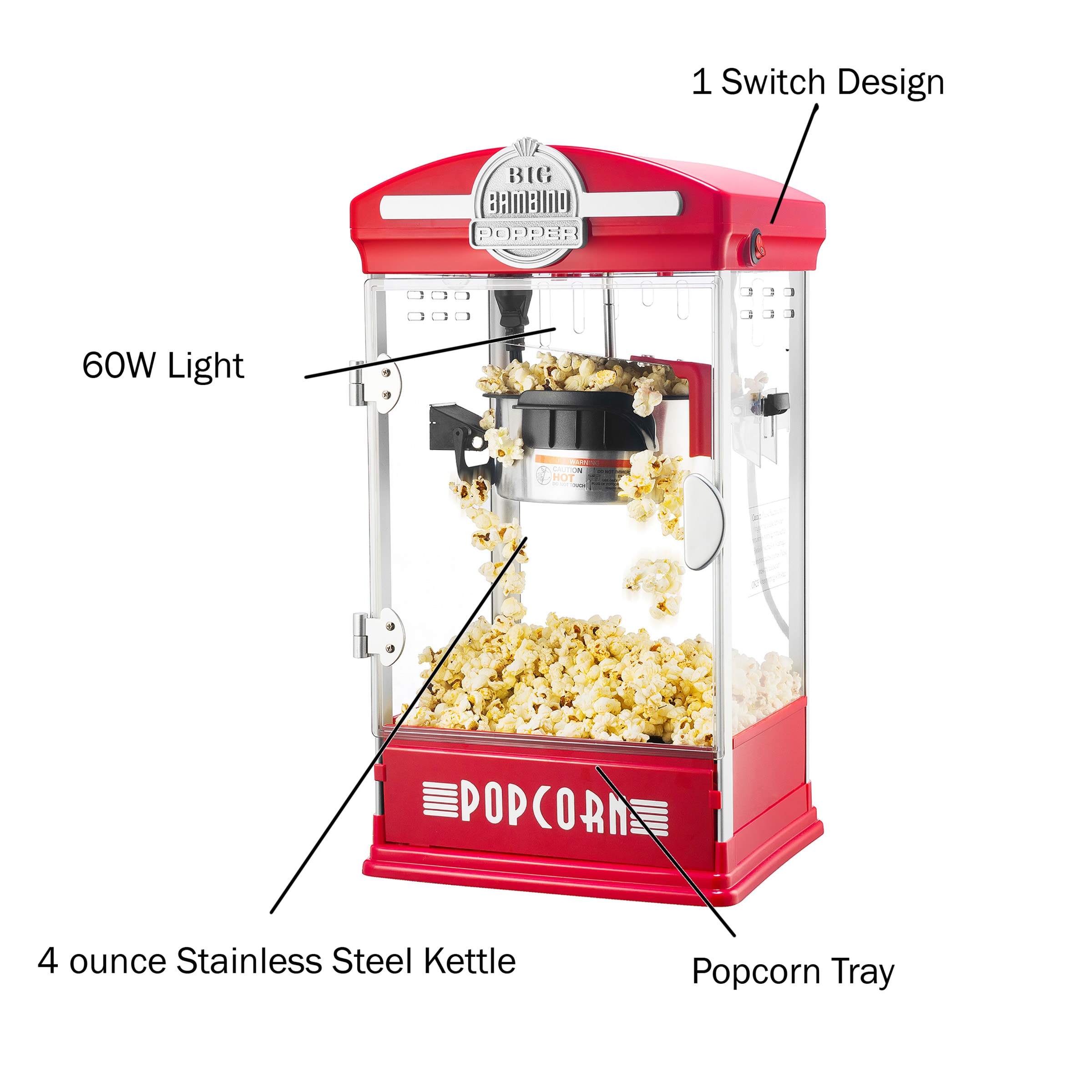 Great Northern Popcorn 83-DT6015 Popcorn-Makers - View #3