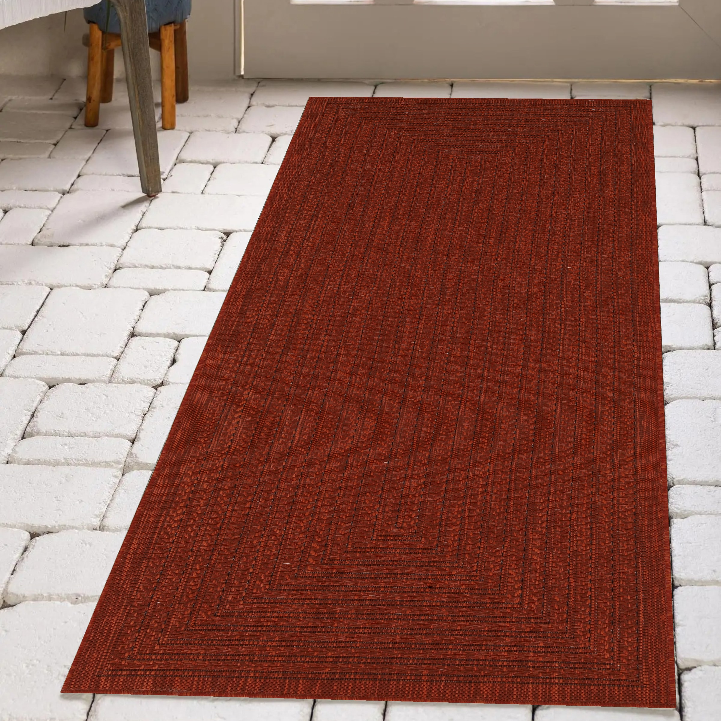 Playa Rug PLY-VIO-RED-2X8 rugs - View #2