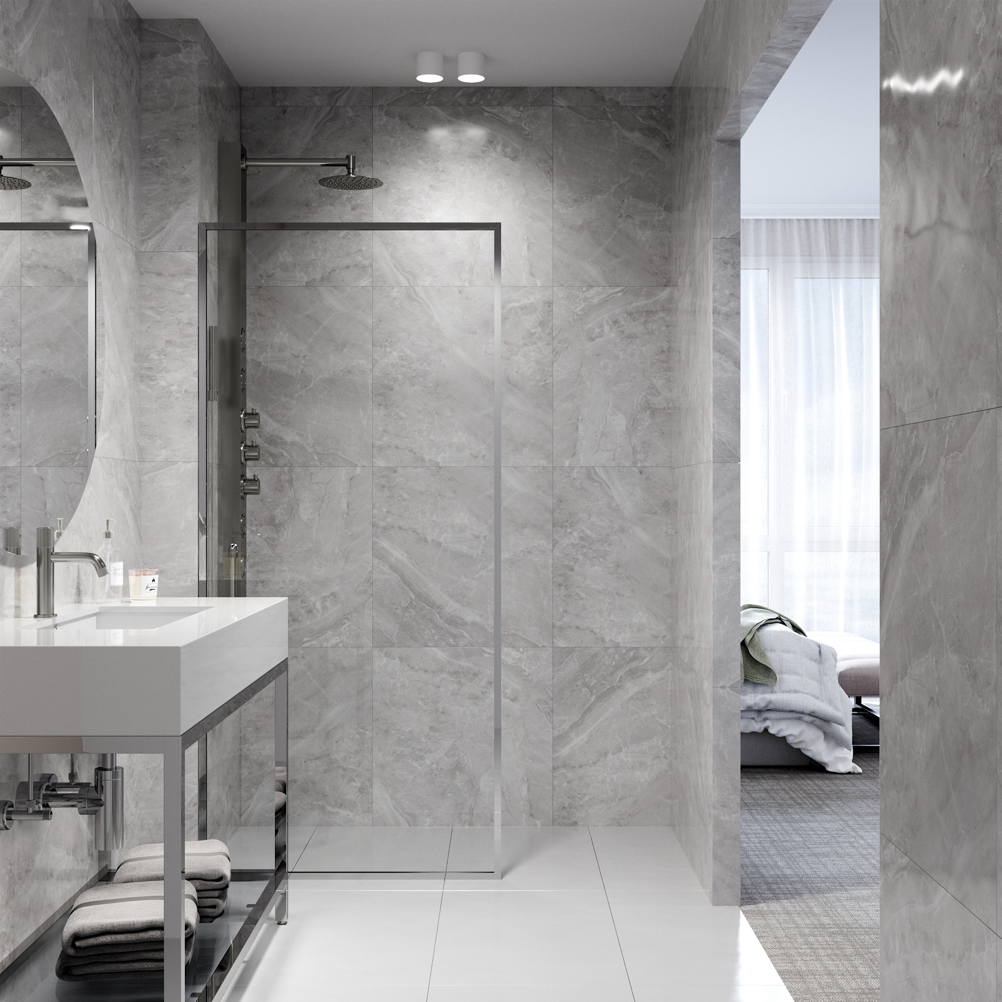 VIGO VG6077CHCL3474 Shower-Doors - View #7