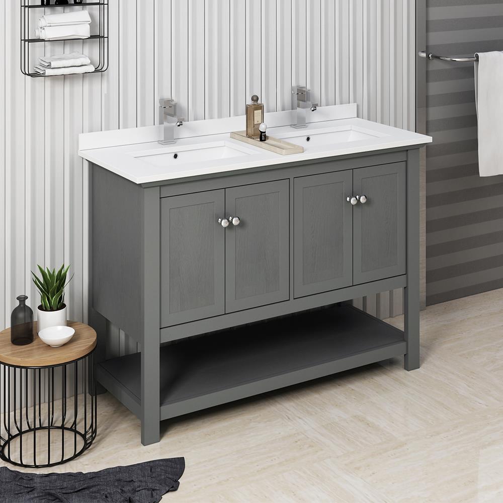 Fresca FCB2348VG-D-CWH-U Bath-Vanity-Combo - View #3