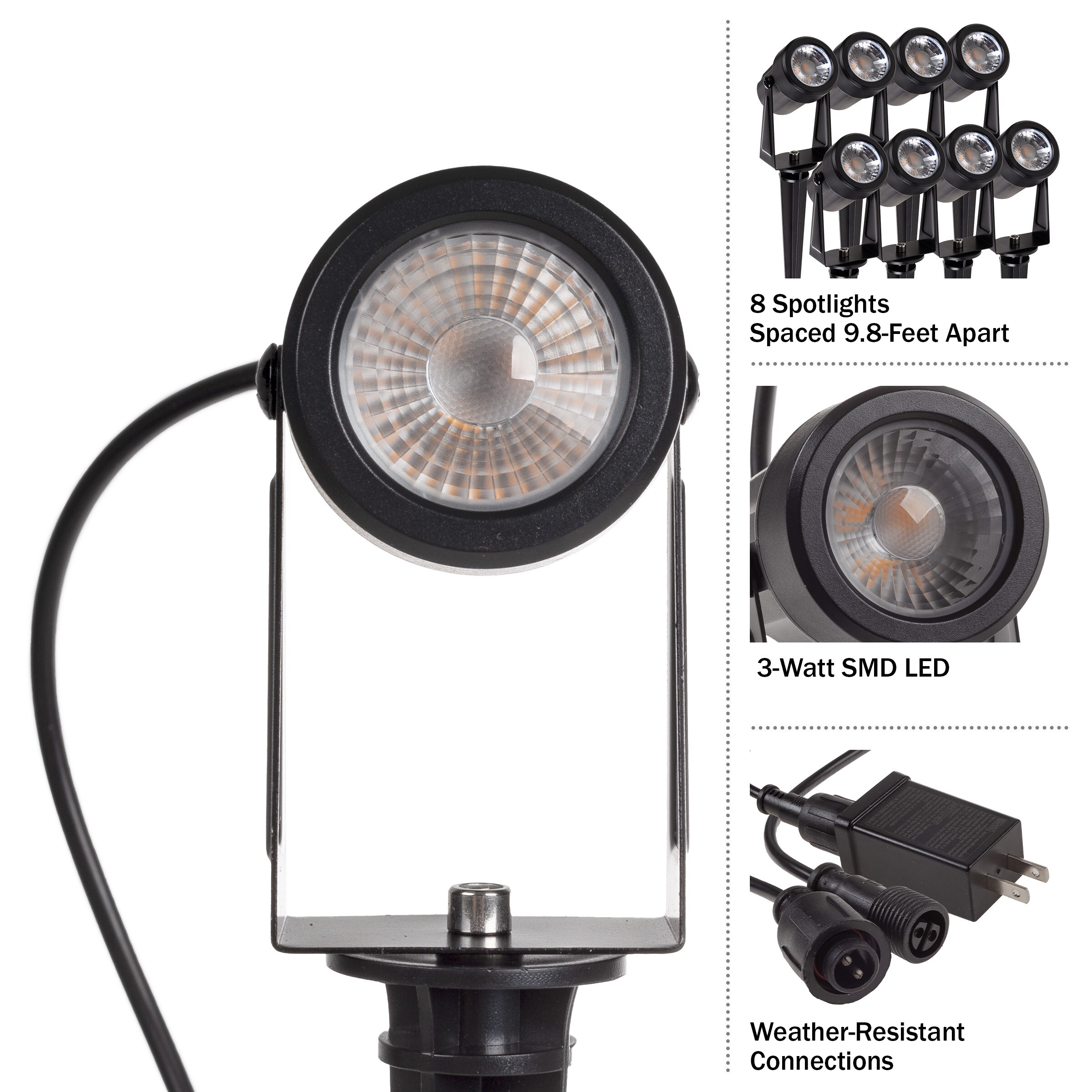 Pure Garden 50-LG1333 Spot-Lights - View #10