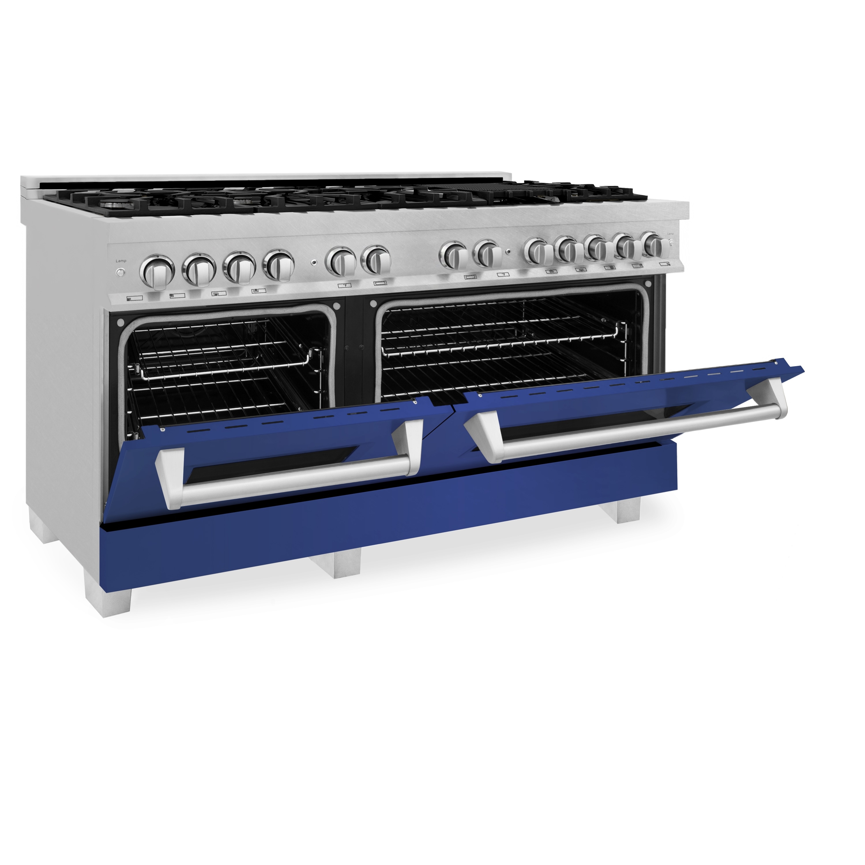 ZLINE KITCHEN & BATH RAS-BM-60 Double-Dual-Fuel-Ranges - View #3