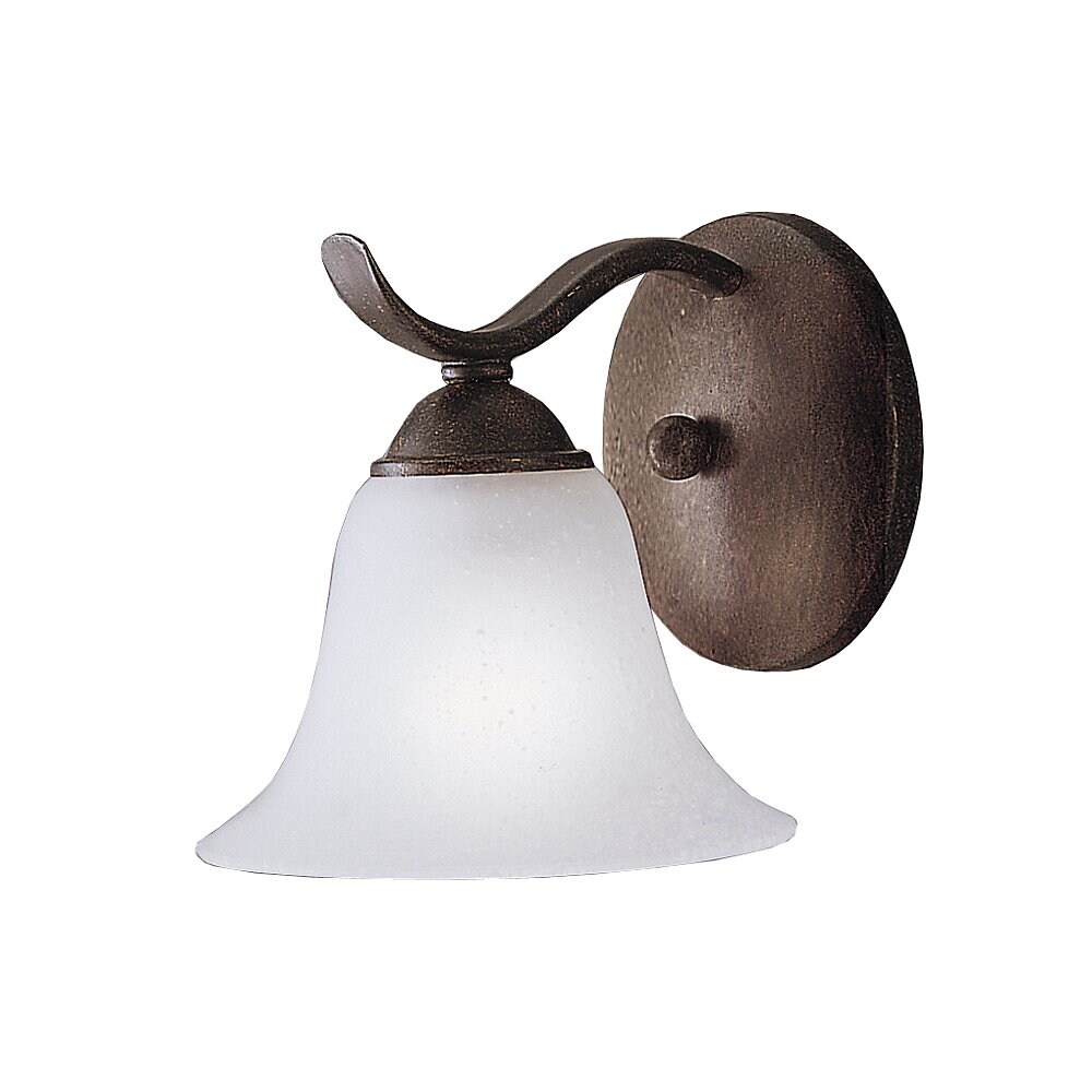 Kichler 6719TZ Dover 6.25-in 1-Light Tannery Bronze Transitional Vanity Light