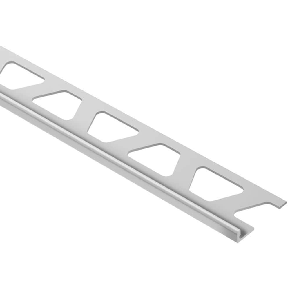 Schluter Systems AE30 Schiene 0.125-in W x 98.5-in L Satin Anodized Aluminum Aluminum L-angle Tile Edge Trim