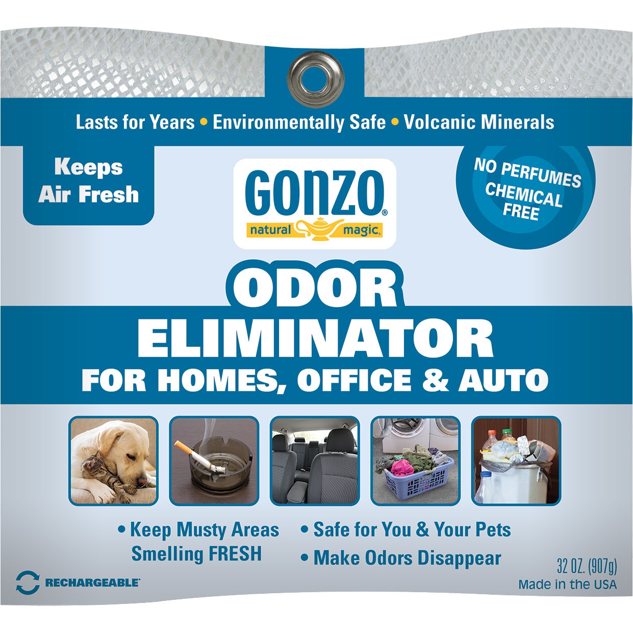 The Gonzo Odor Eliminator, For Homes - 32 oz