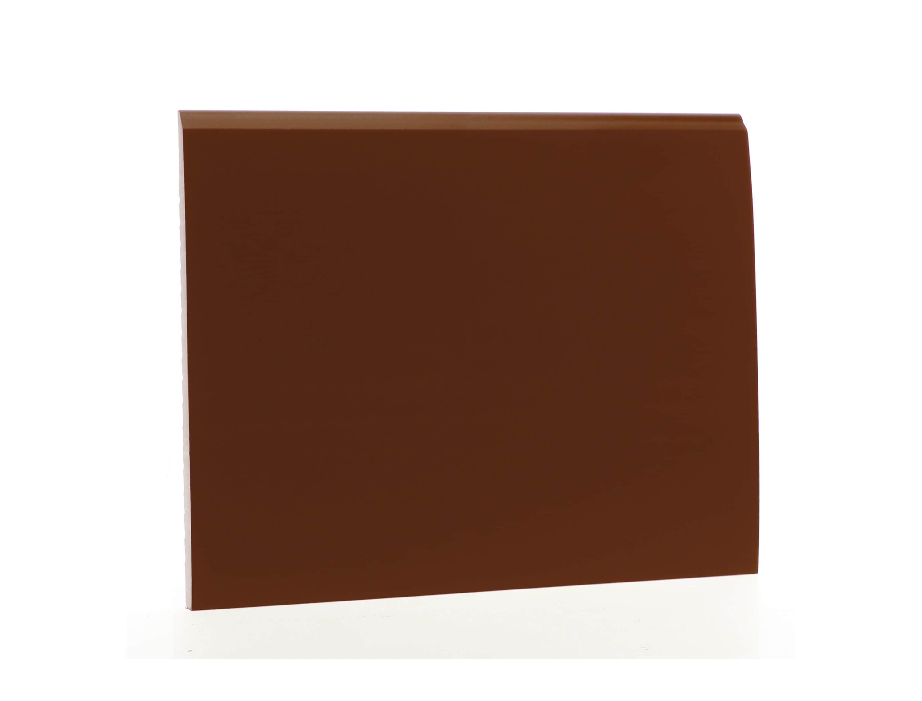 Flexco Captivate Base Sculpture Black Dahlia 0.25-in T x 4.25-in W x 96-in L Vinyl Wall Base