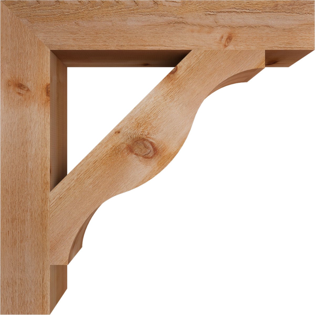 Ekena Millwork BKT06X38X38FST05RWR Exterior-Brackets-Braces - View #3