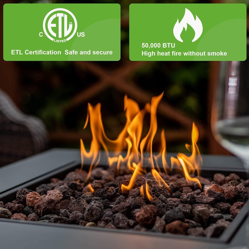 Runesay QCODH03-12 Outdoor-Gas-Firepits - View #8