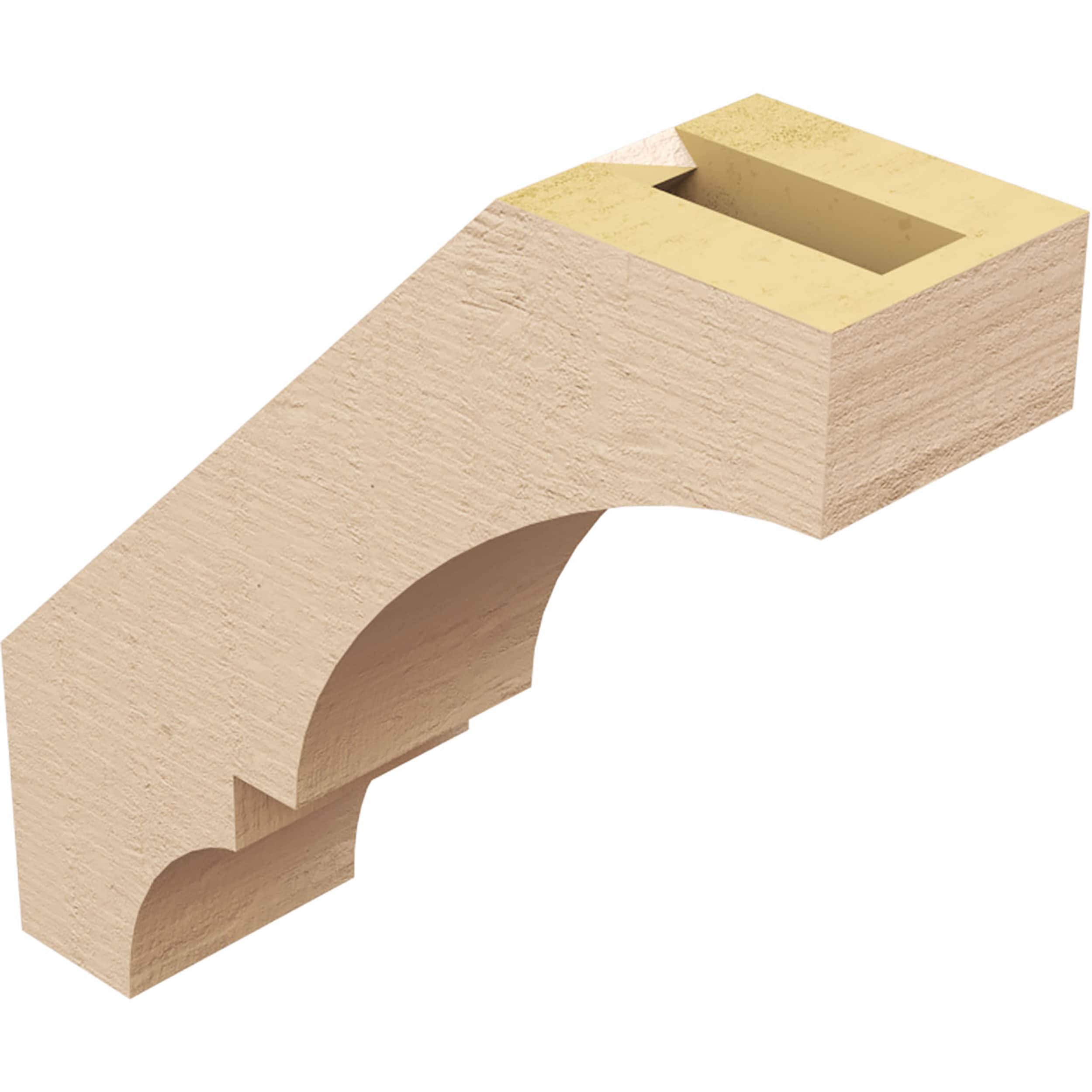 Ekena Millwork BRCUR03X10X10BOARCPR braces - View #12