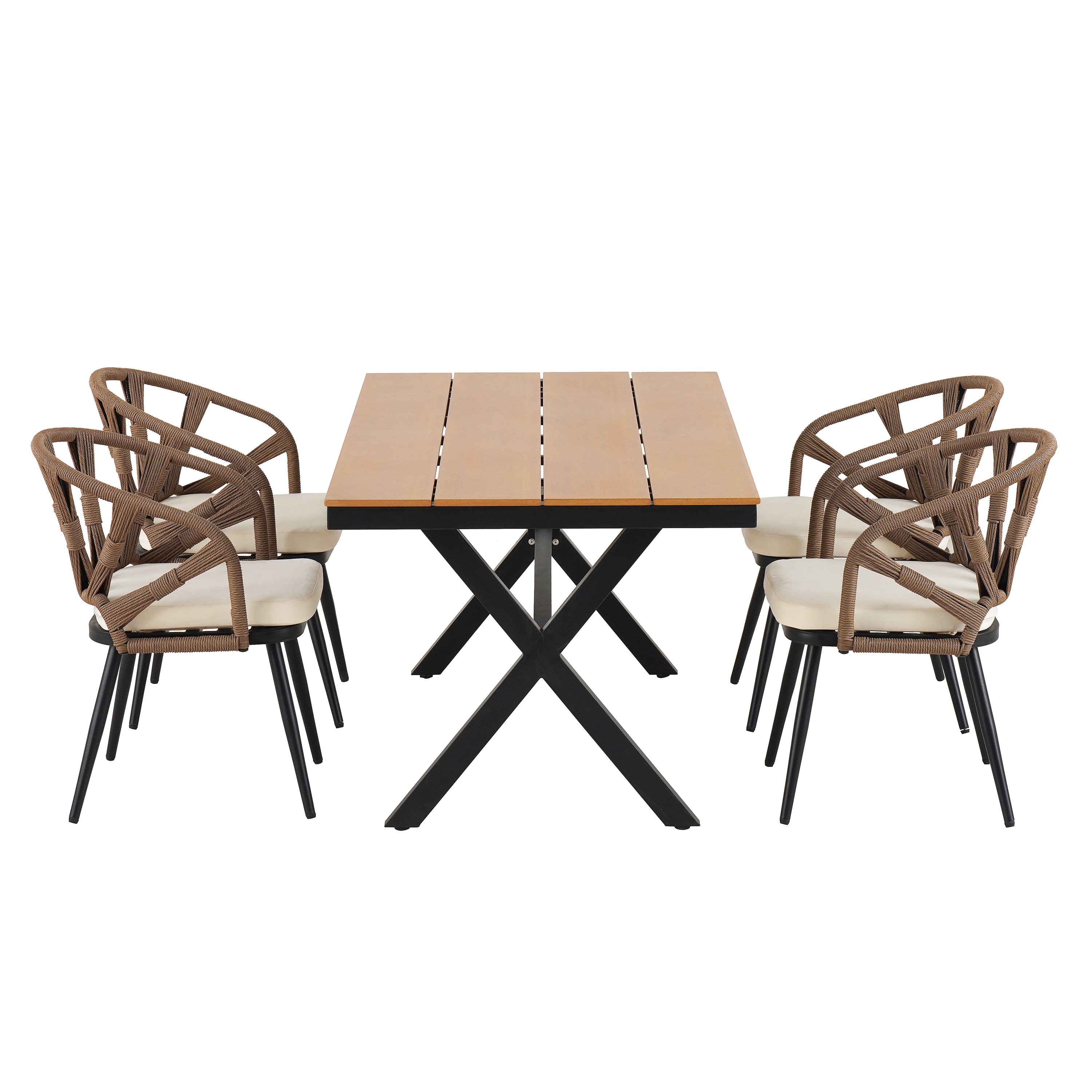 SINOFURN SYA020389BG Patio-Dining-Sets - View #8