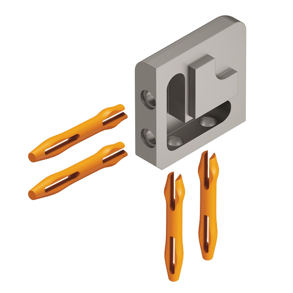Schluter Systems EV/J125PG Jolly 0.5-in W x 0.125-in L Classic grey color-coated aluminum Aluminum Outside corner Tile Edge Trim
