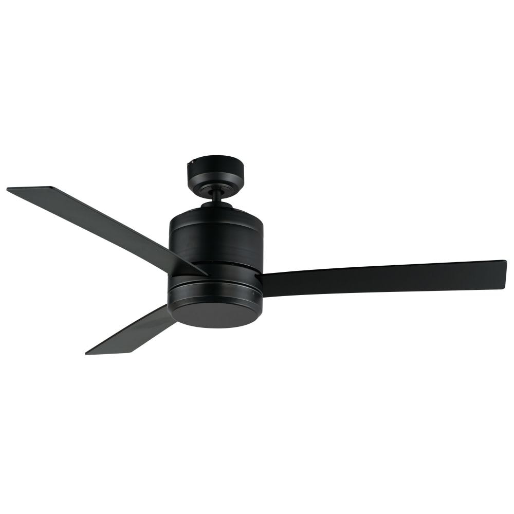 Maxim Lighting Tanker - 52 Inch Outdoor 3 Blade Ceiling Fan-Black Finish