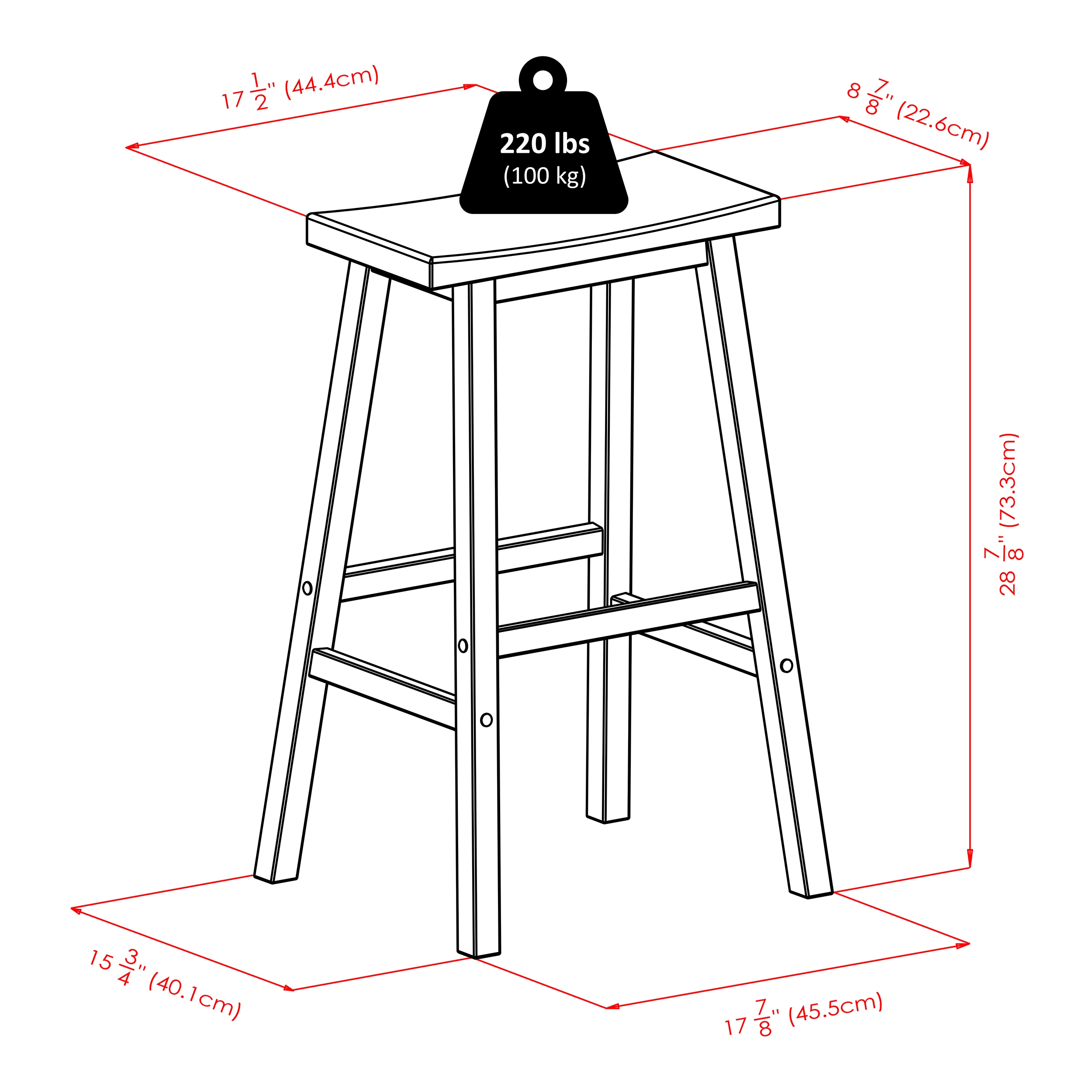 Winsome Wood 20089 stools - View #8