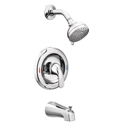 Moen Adler Chrome 1 Handle Bathtub And, How To Fix A Leaky Single Handle Bathtub Faucet Moen