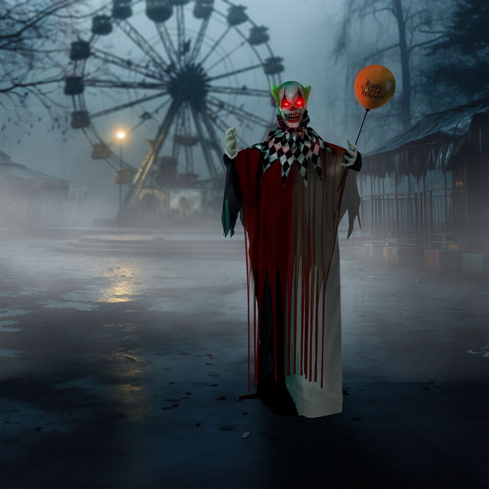 Haunted Hill Farm HHCLOWN-7FLSA Halloween-Animatronics - View #4