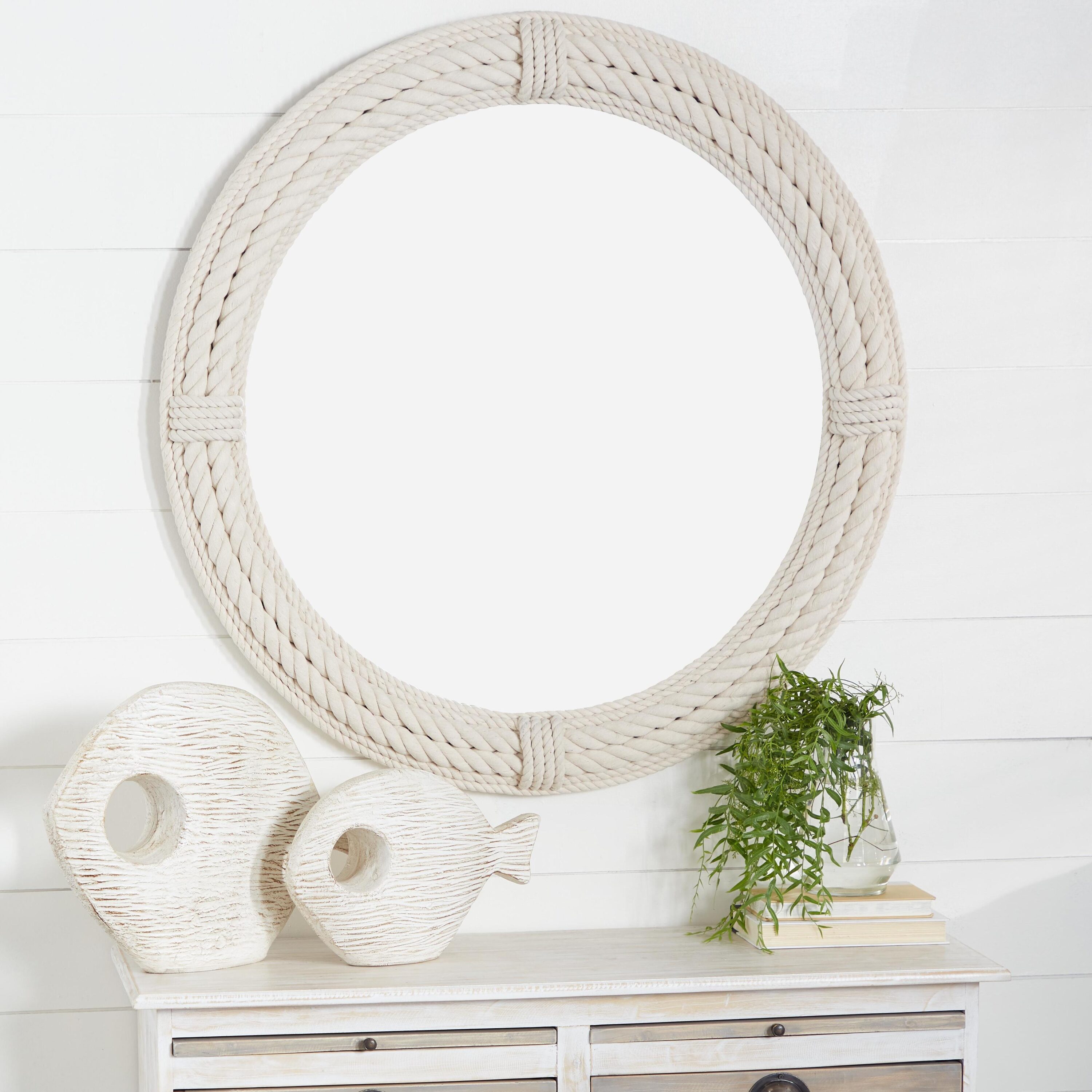 Grayson Lane 46771 2 -Pack White Resin Coastal Sculpture