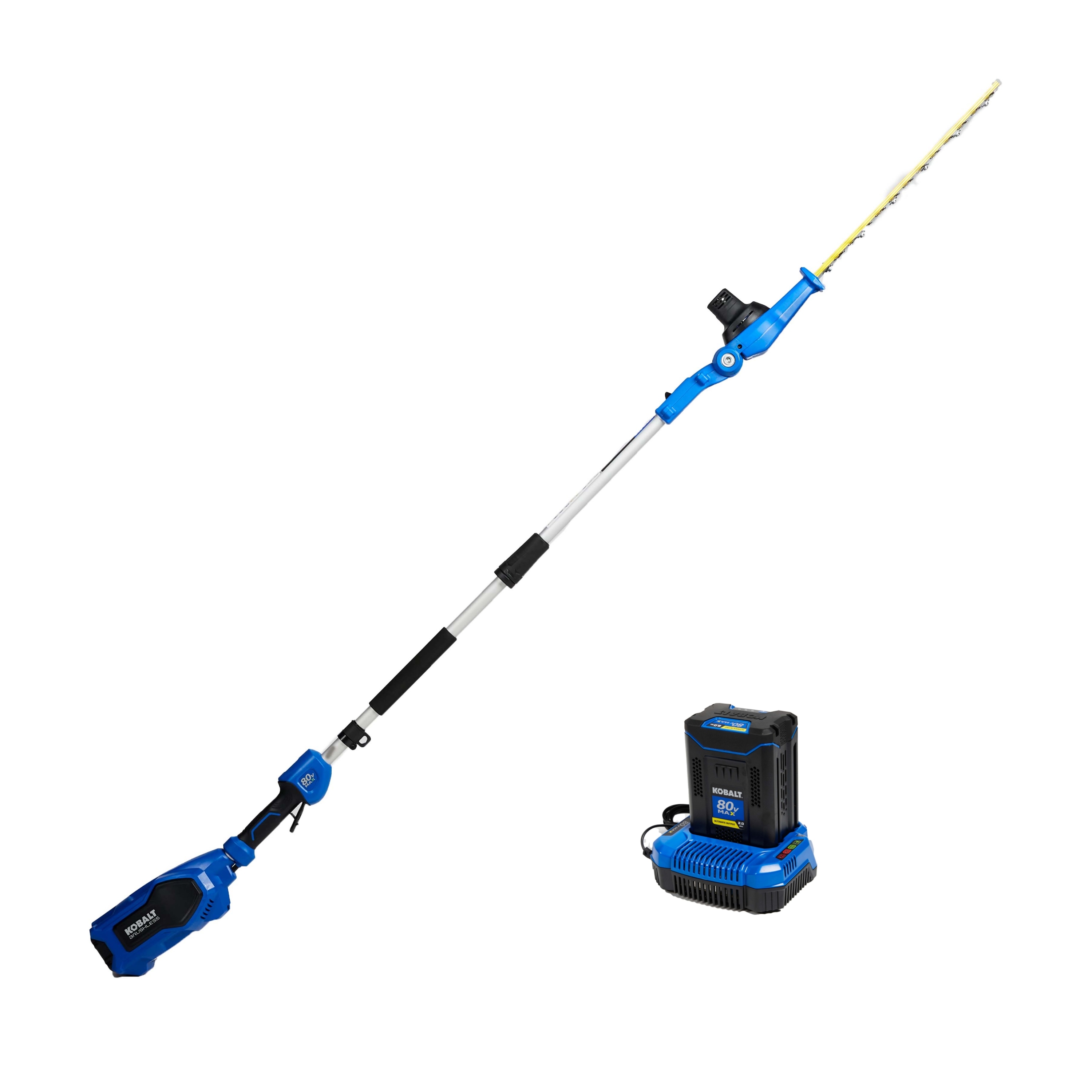 Kobalt 80-volt 20-in Battery Hedge Trimmer 2 Ah (Battery and Charger Included) KPH 2080-06 Sansujyuku sansujyuku.com