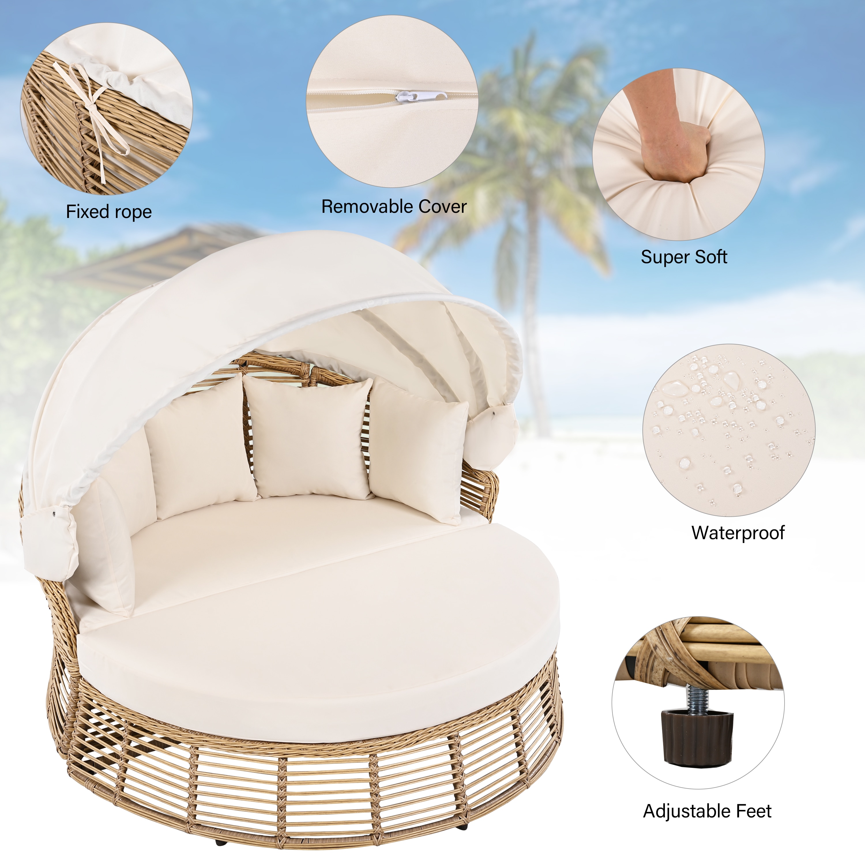 Bayfeve BF-25943A-OD Patio-Conversation-Sets - View #3