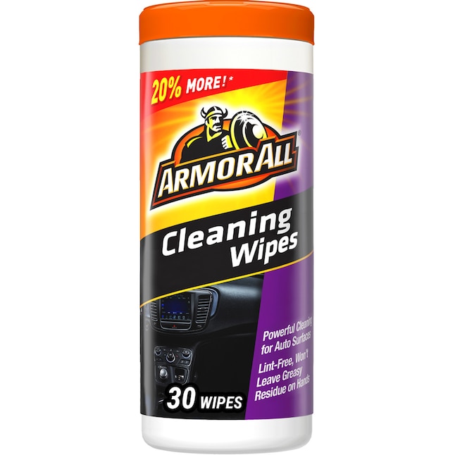 Armor All 30 Count Wipes Car Interior