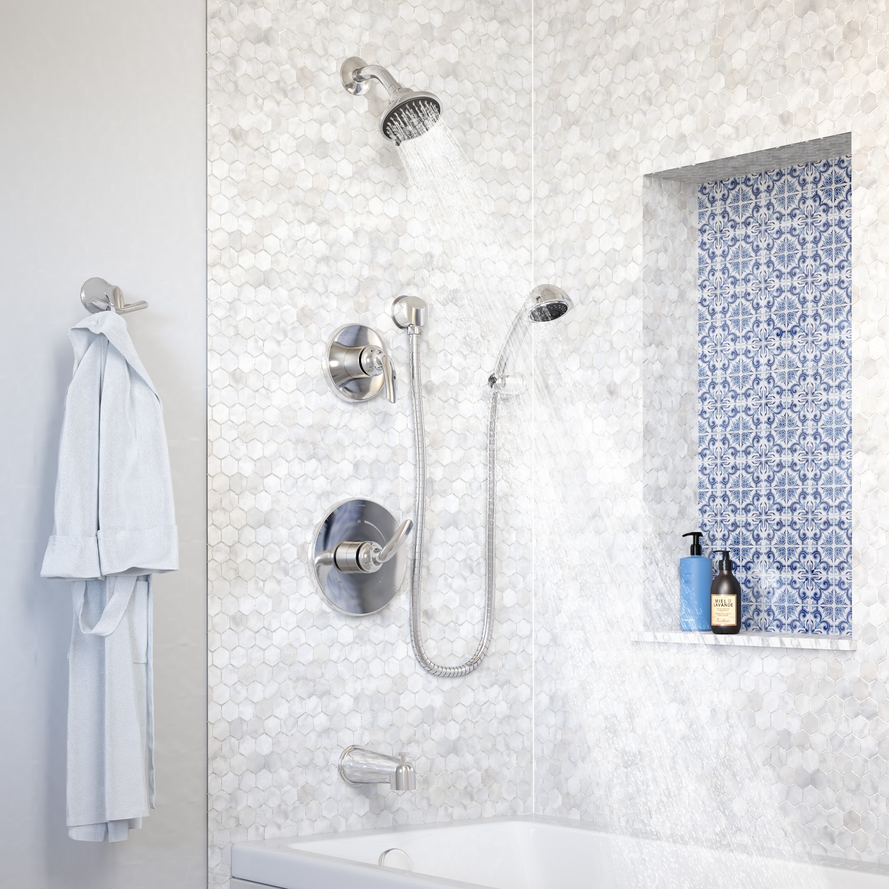 Symmons 5506-1.5-TRM Tub-Shower-Faucets - View #6