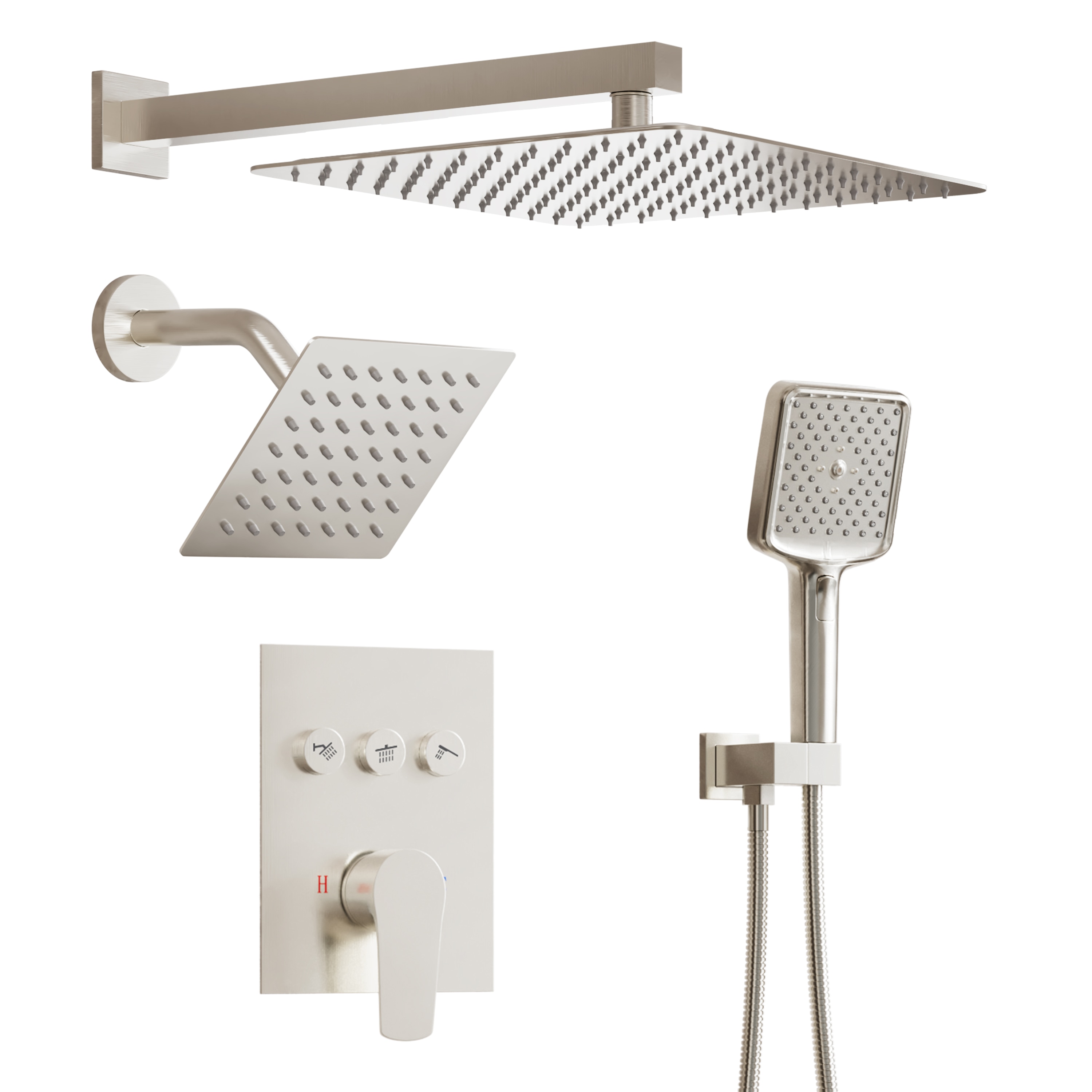 Mondawe OR-6001MB-DG Showerhead-Bar-Panels - View #12