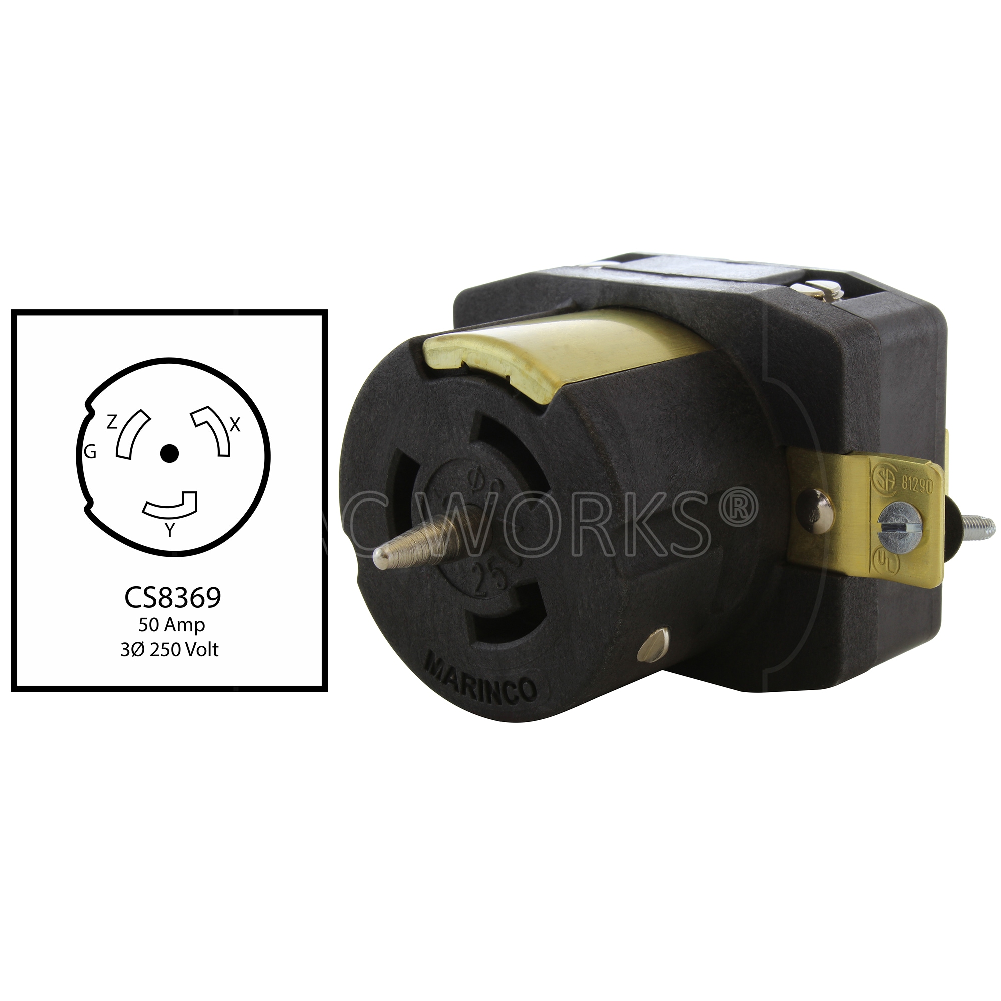 AC WORKS CS8369 Electrical-Plugs-Connectors - View #4