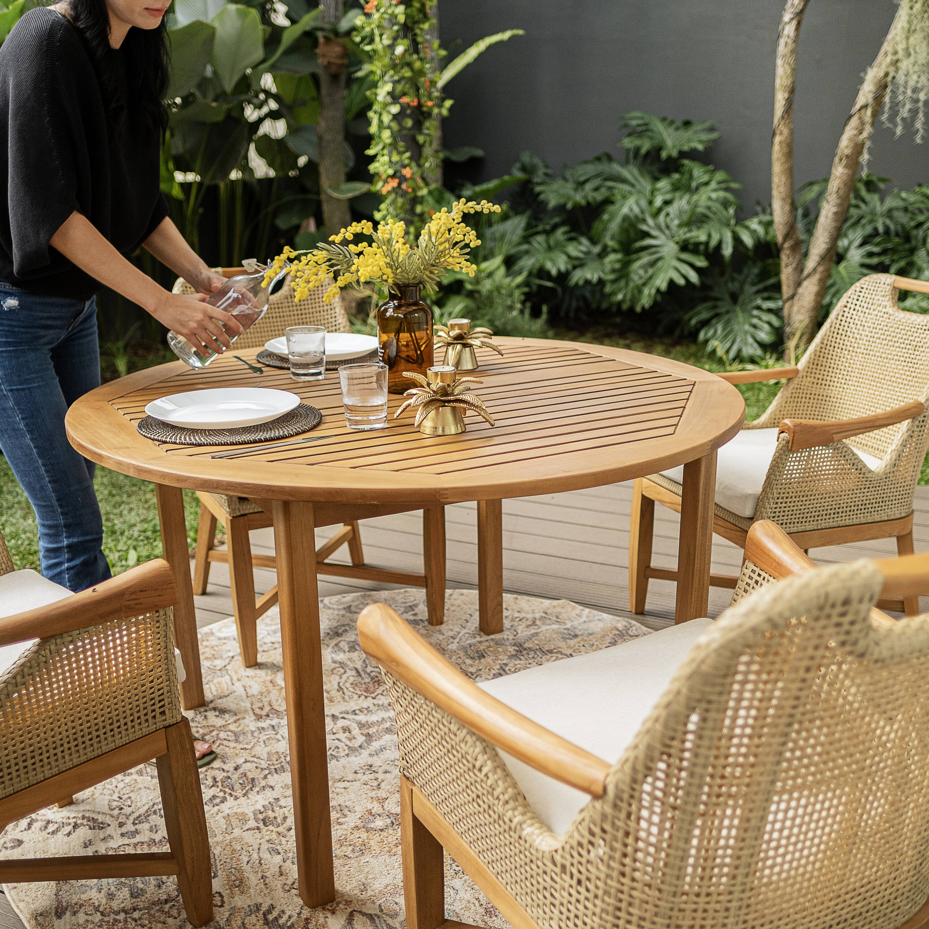 Cambridge Casual L320668-TW-XX-XX-XX Patio-Tables - View #4