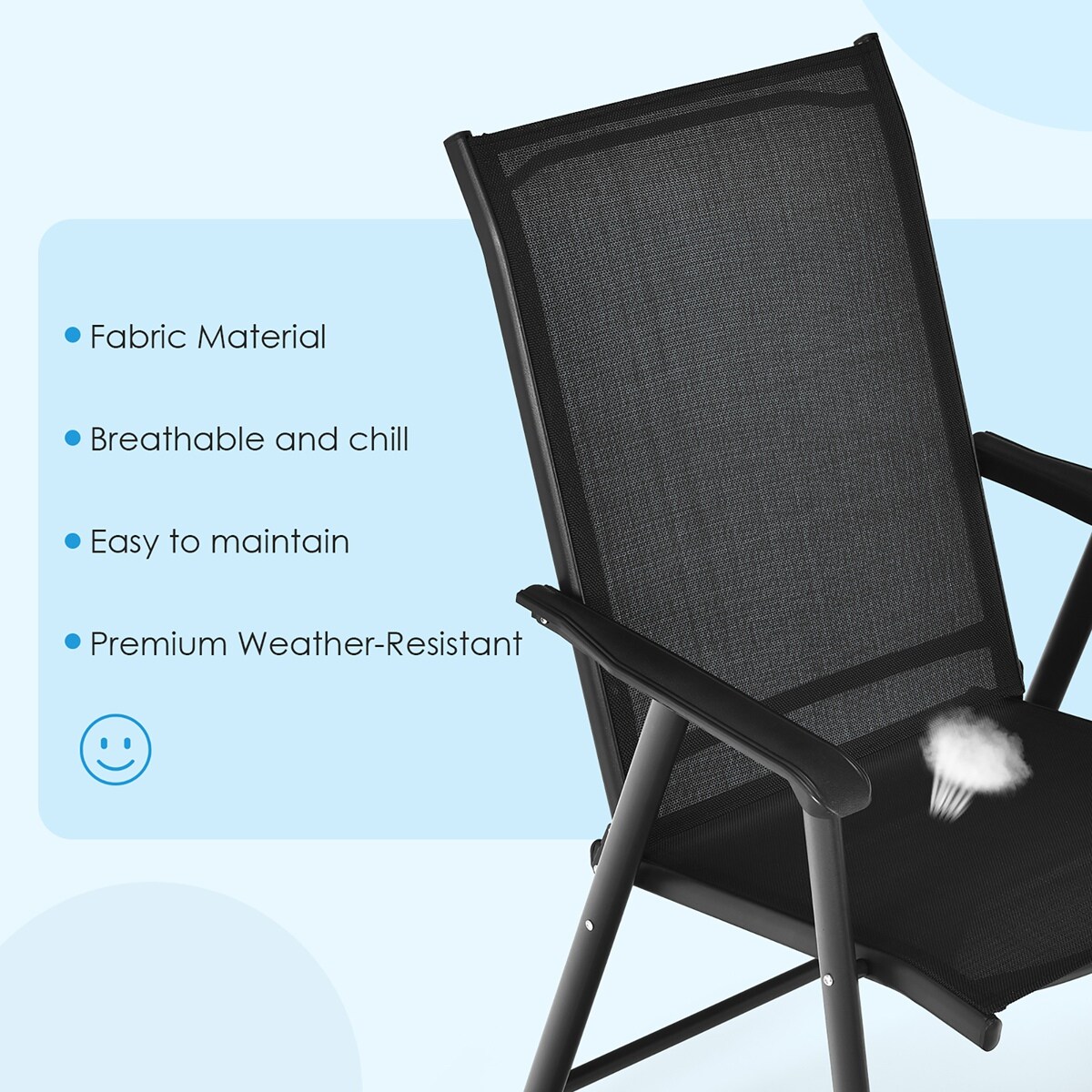 Costway OP3097BK-2 Patio-Chairs - View #9