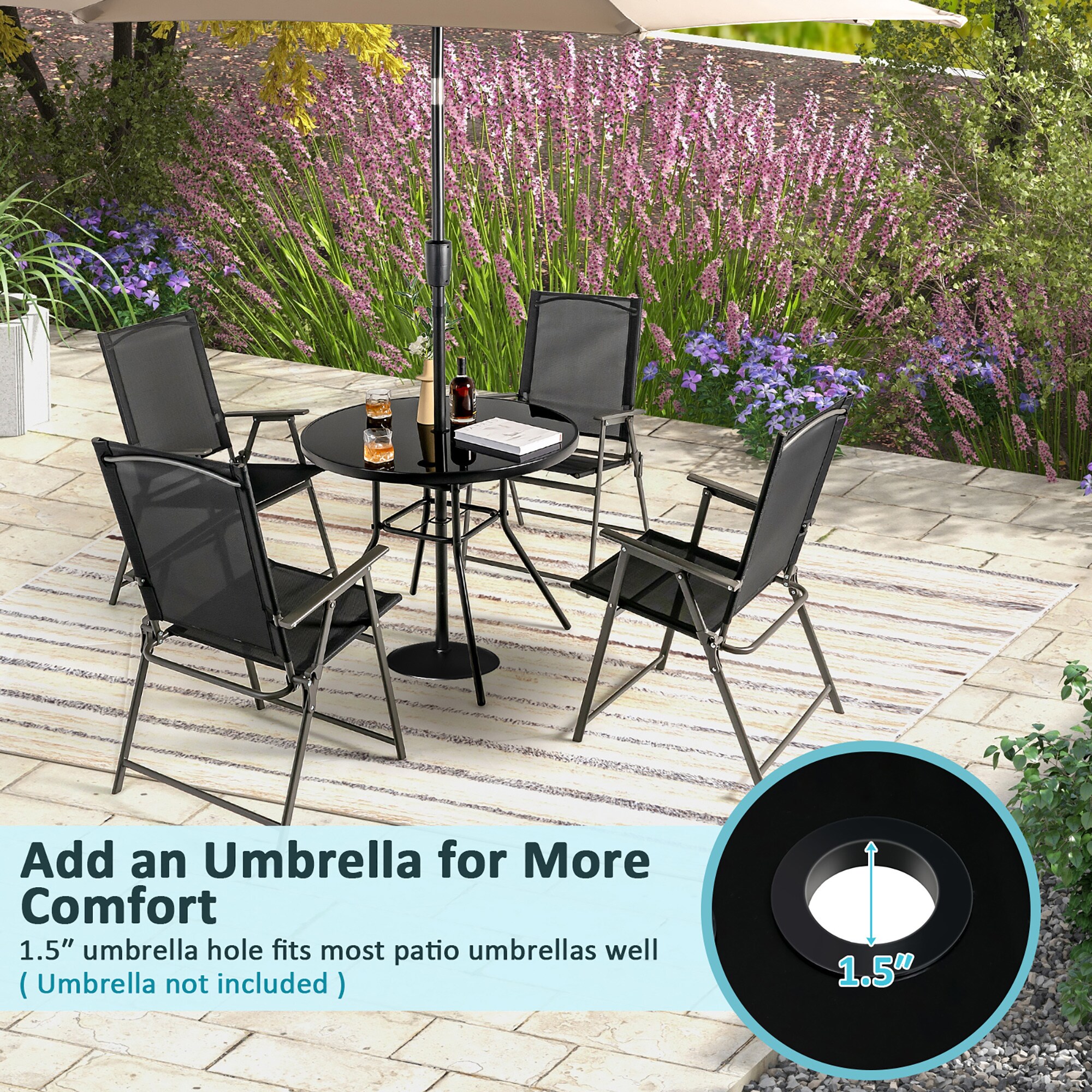 Costway NP11141 Patio-Tables - View #5
