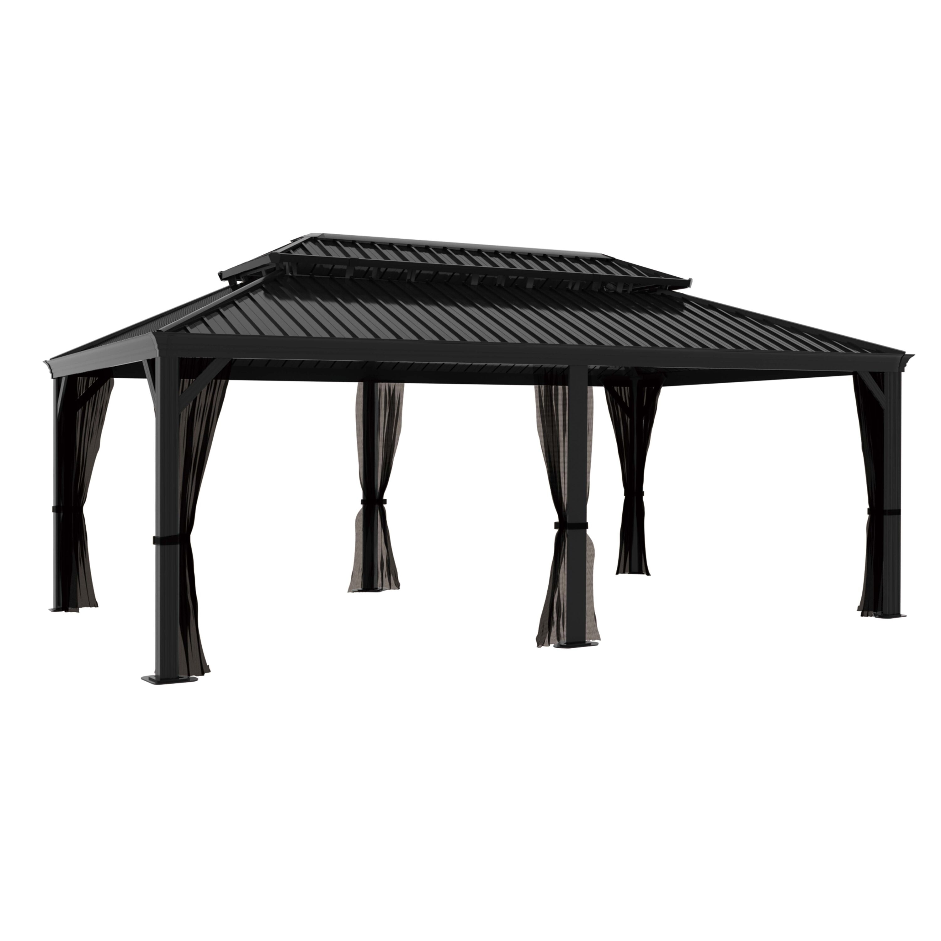 VEIKOUS PG0201-36-1 Wood-Resin-Gazebos - View #15