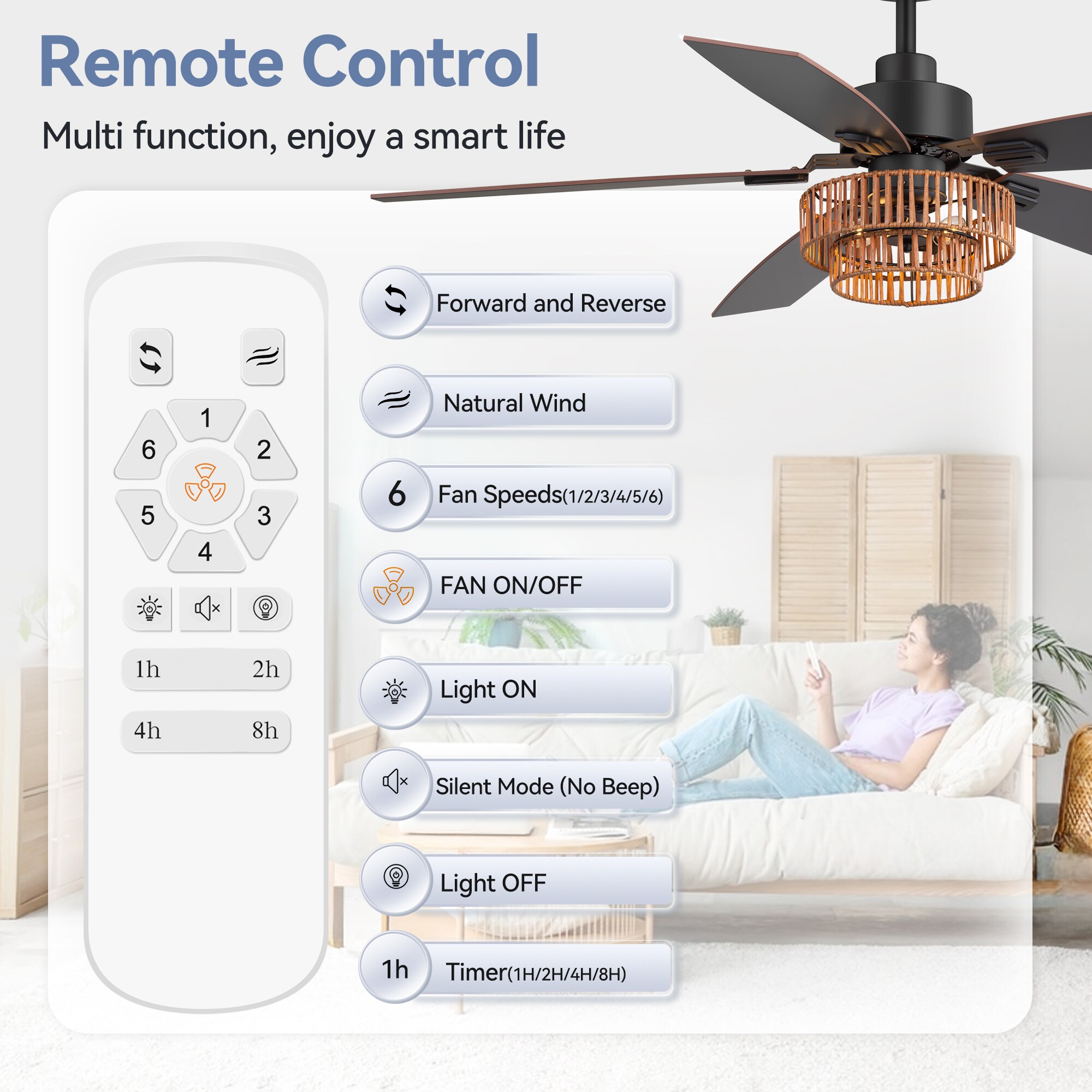 Breezary 29022-BK Ceiling-Fans - View #6
