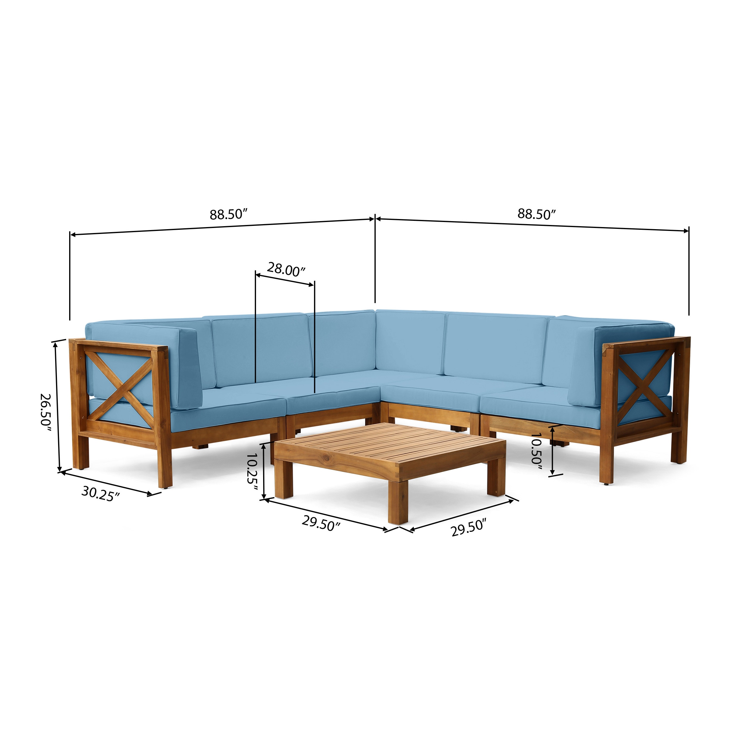 Christopher Knight Home 308431 Patio-Sofas-Daybeds - View #2