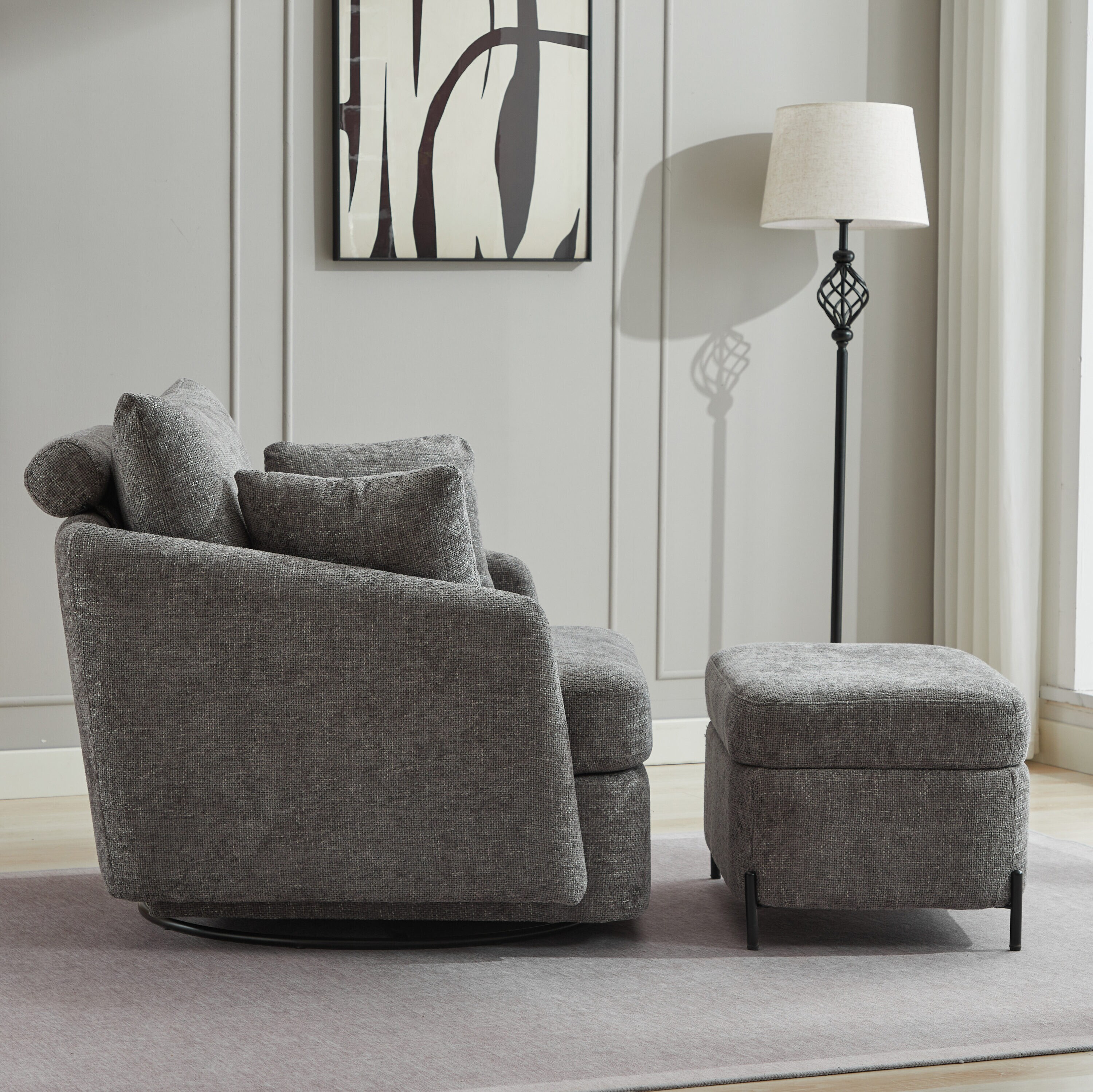 Hrinhom HC-W1103-CHARCOAL chairs - View #5