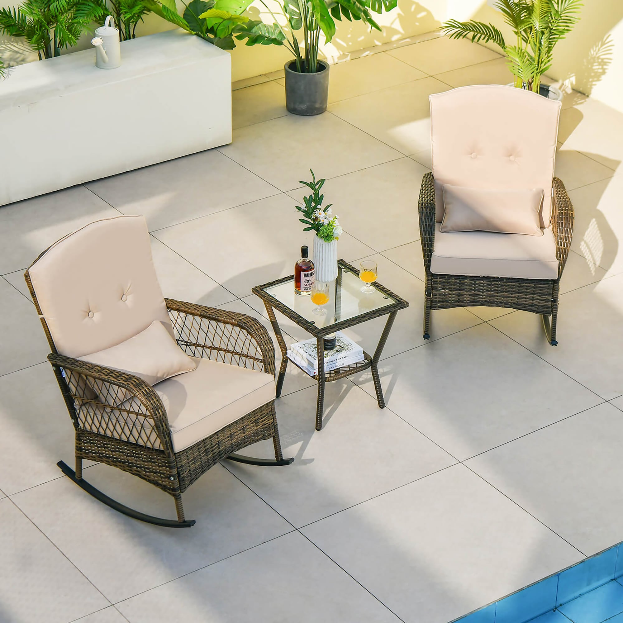 Forclover HYFL-976MS Patio-Conversation-Sets - View #2