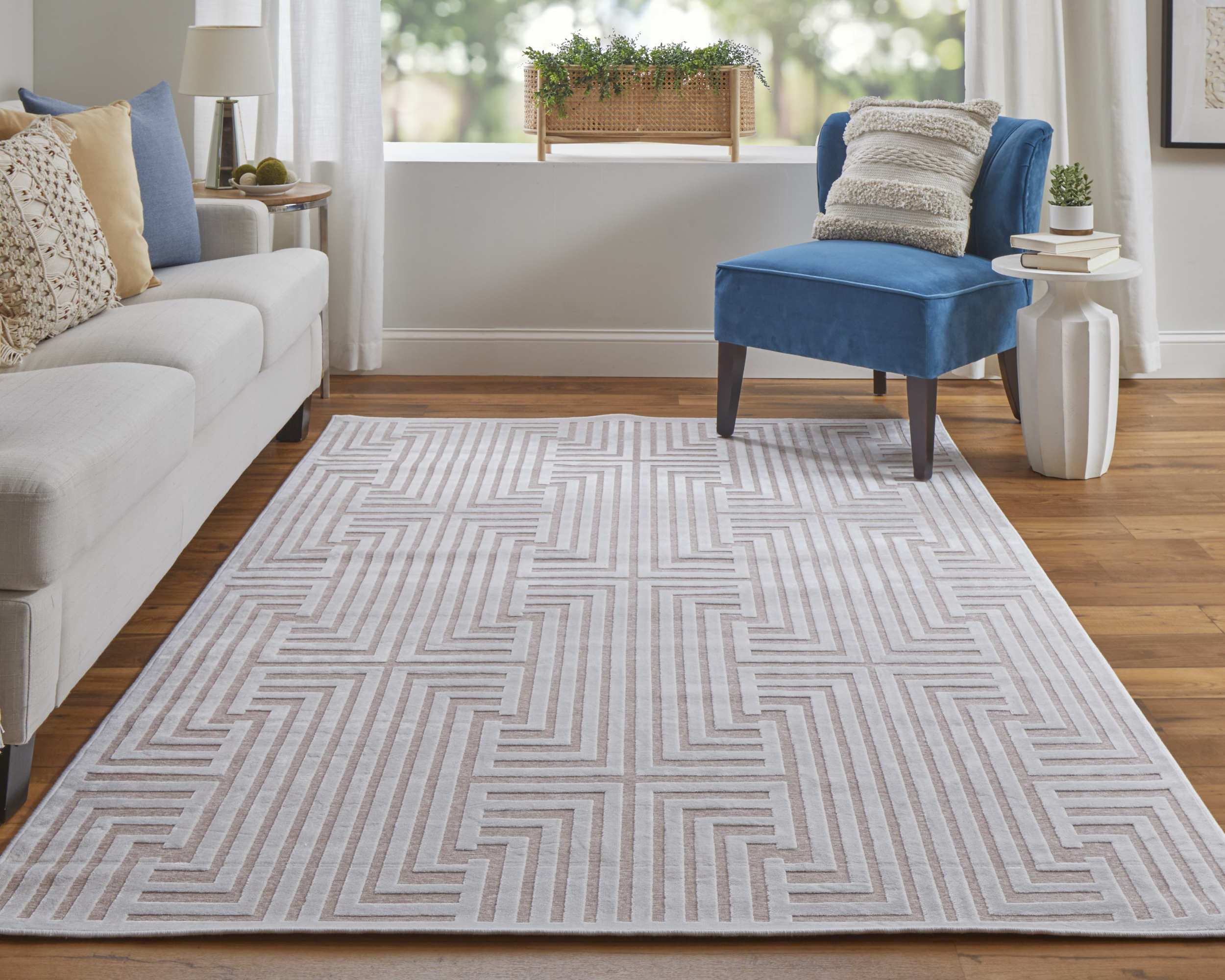 Room Envy 680R3496BLHWHTE76 rugs - View #4