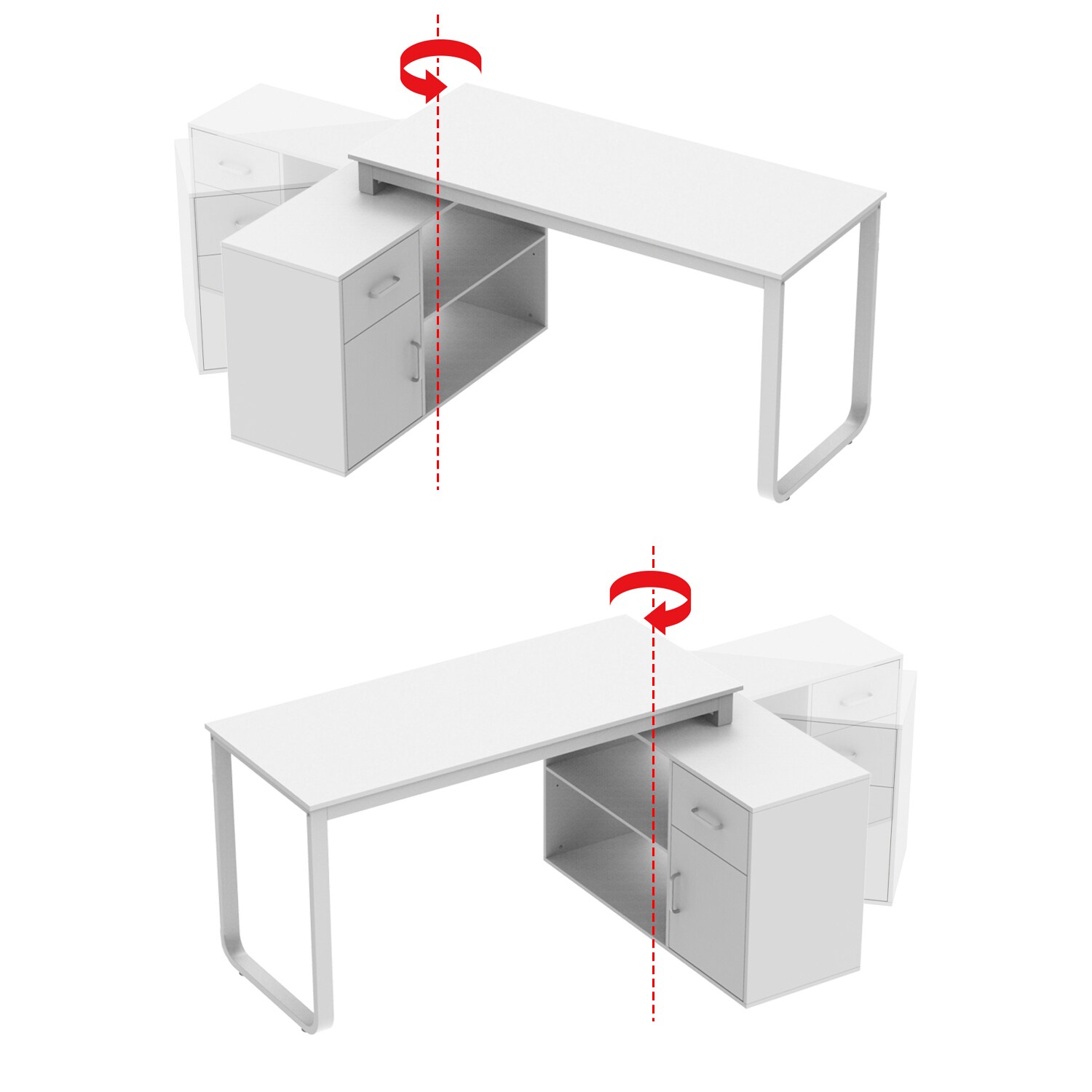 FUFU&GAGA JX0175-01 desks - View #10