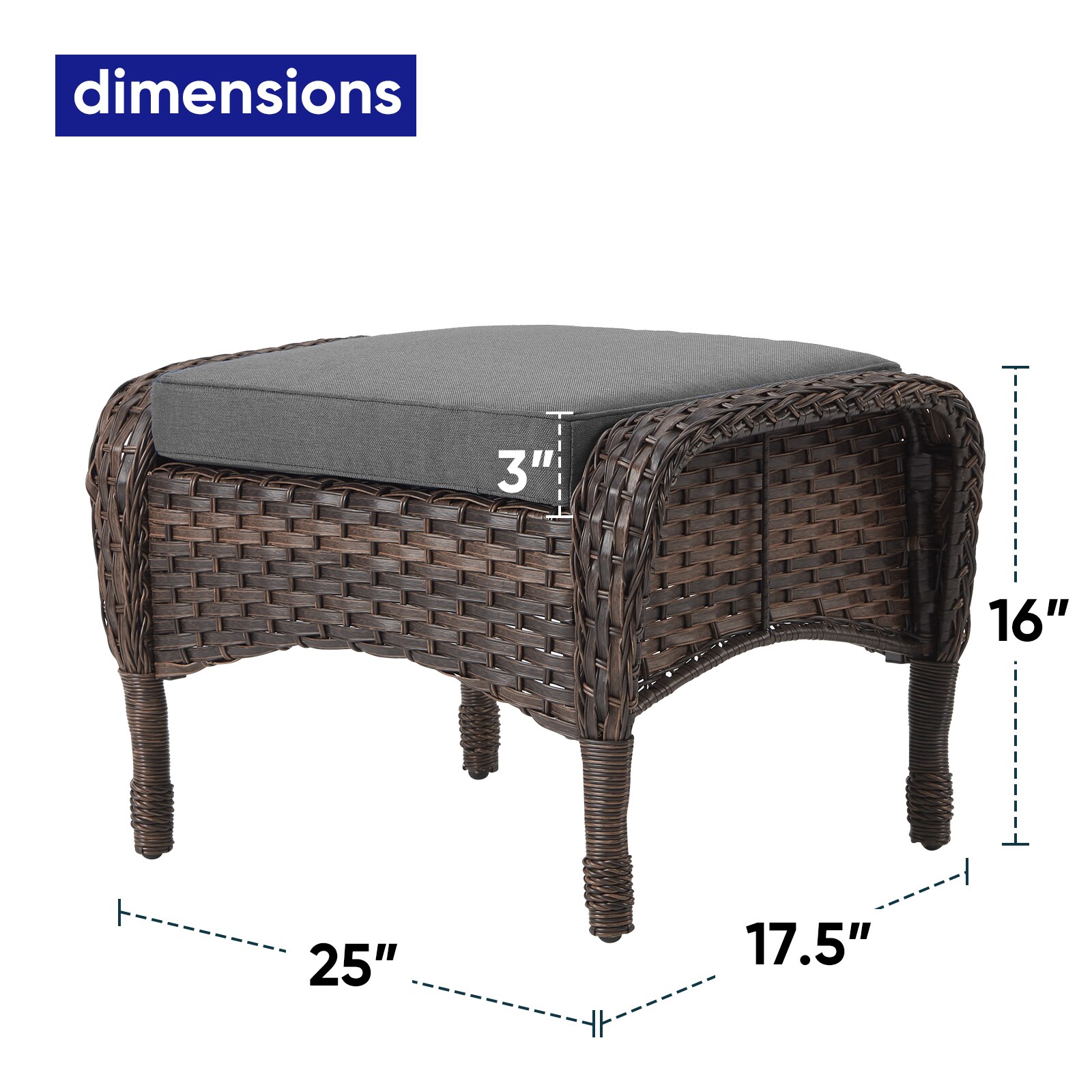 Rilyson FS116-3 Stools-Ottomans - View #5