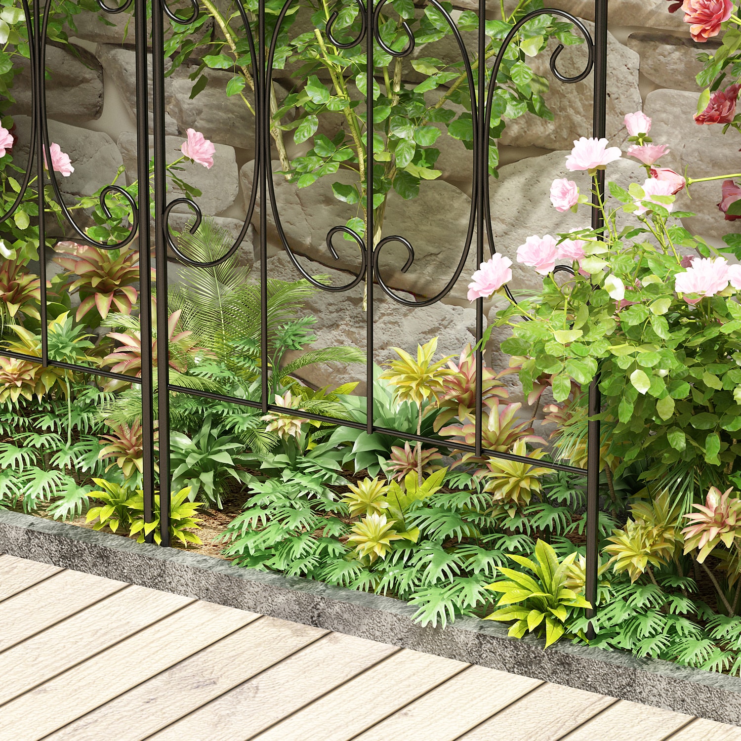 MIDHAM LJY-KF170289-01 Garden-Utility-Fencing - View #5